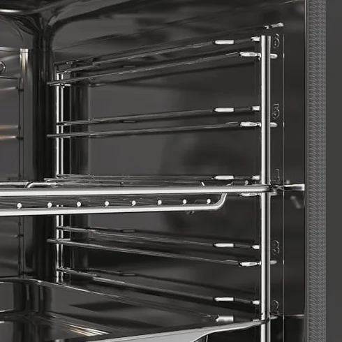 Forno da Incasso Elettrico Ventilato Candy Bake 800 78L Wi-Fi AirFry Funzione Pizza 300°C Classe A++ Inox
