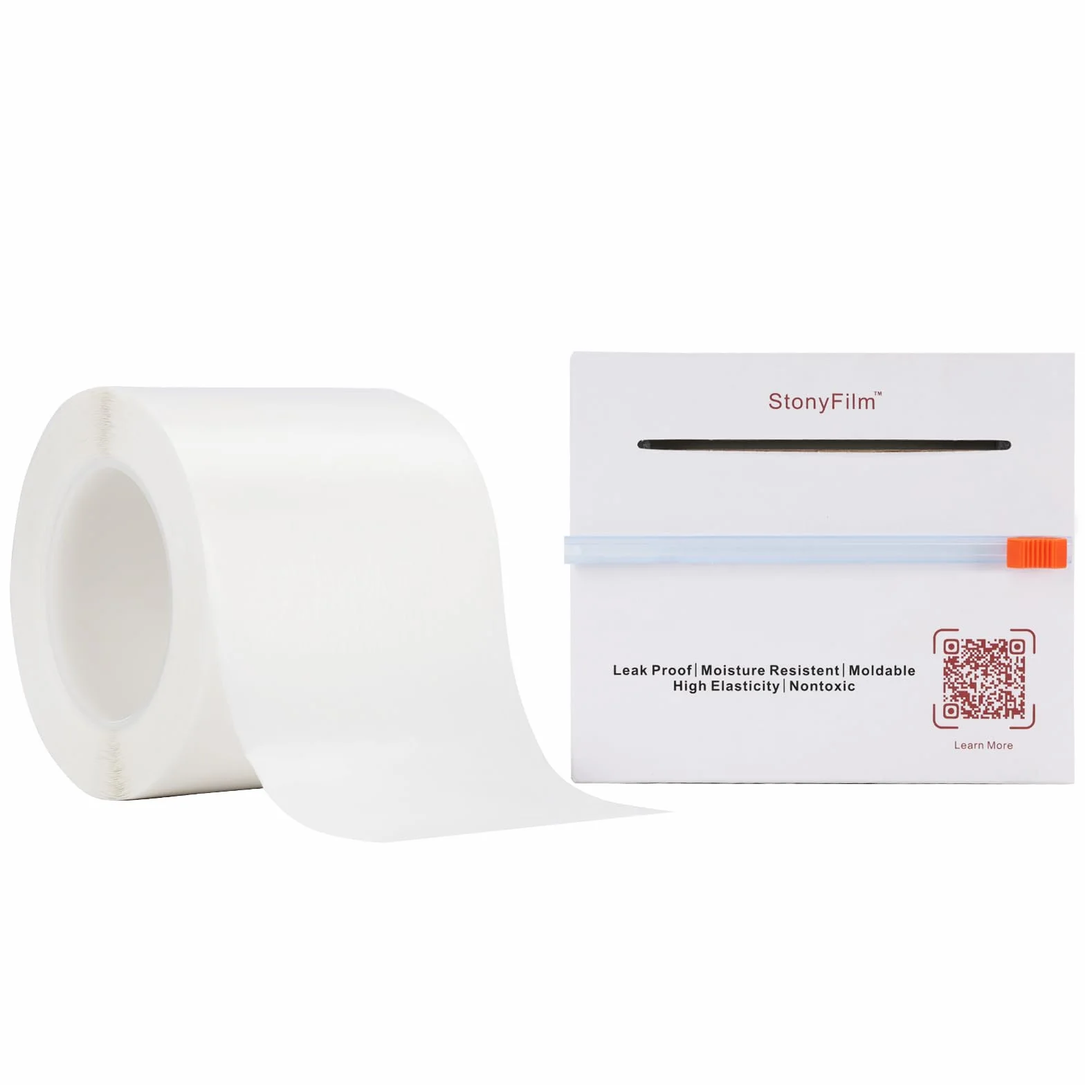 stonylab Pellicola Sigillante per Laboratorio, 10 cm x 38 m, Flessibile e Estensibile (Oltre 500%), Auto-Adesiva per Contenitori da Laboratorio, Previene Perdite ed Evaporazione