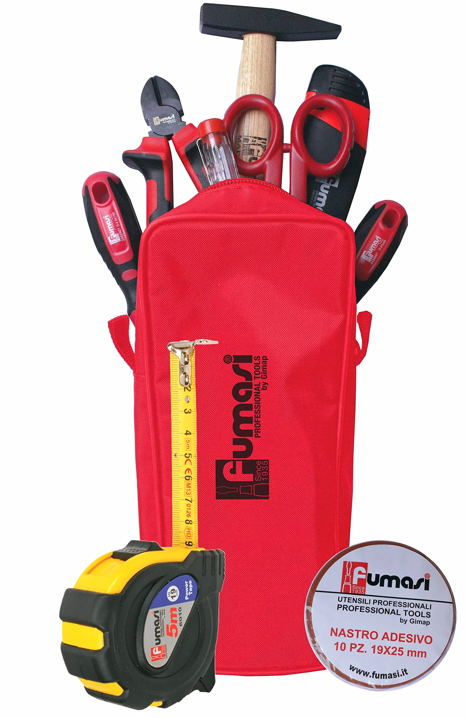 ECI ELETTROFORNITURE FUMASI 102600 TROUSSE ELETTRICISTA 9 PEZZI