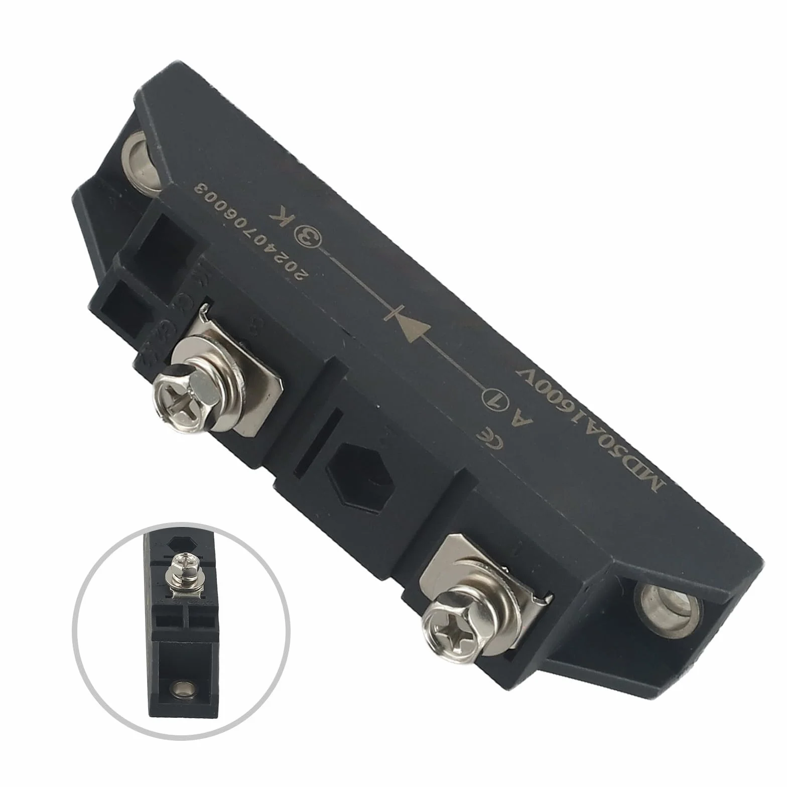 Diodo di ricarica antireverse solare fotovoltaico MD50A, MD100A, MD200A per una gestione efficiente dell'energia (MD50A)