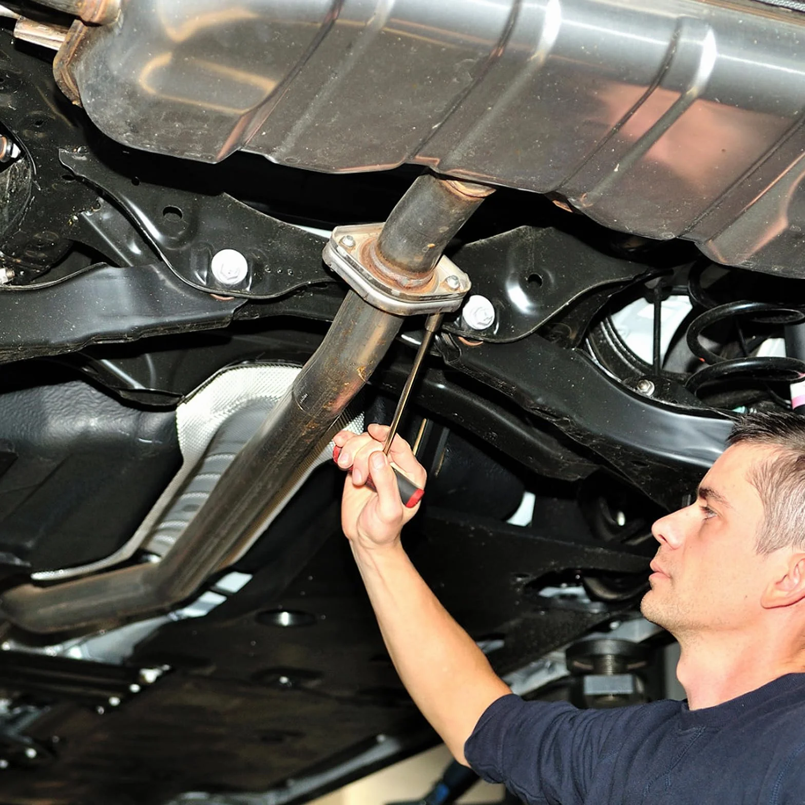 4 tubi ad arco di scarico a 45 gradi, arco in acciaio inox 63 mm, spessore 1,5 mm, connettore per tubo di scarico modificato auto, barra delle scale, sistema di scarico