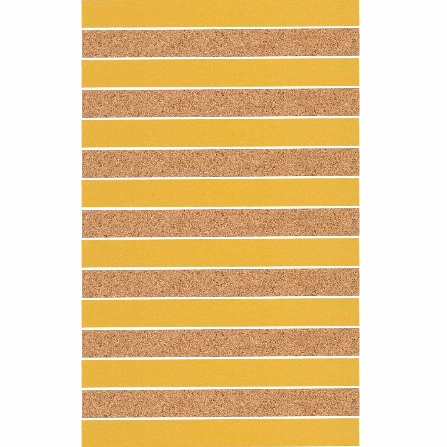 Strisce Di Sughero Autoadesive 200x20x2mm per Cappelli Regolabili, Adesivo Cappello e Bacheca