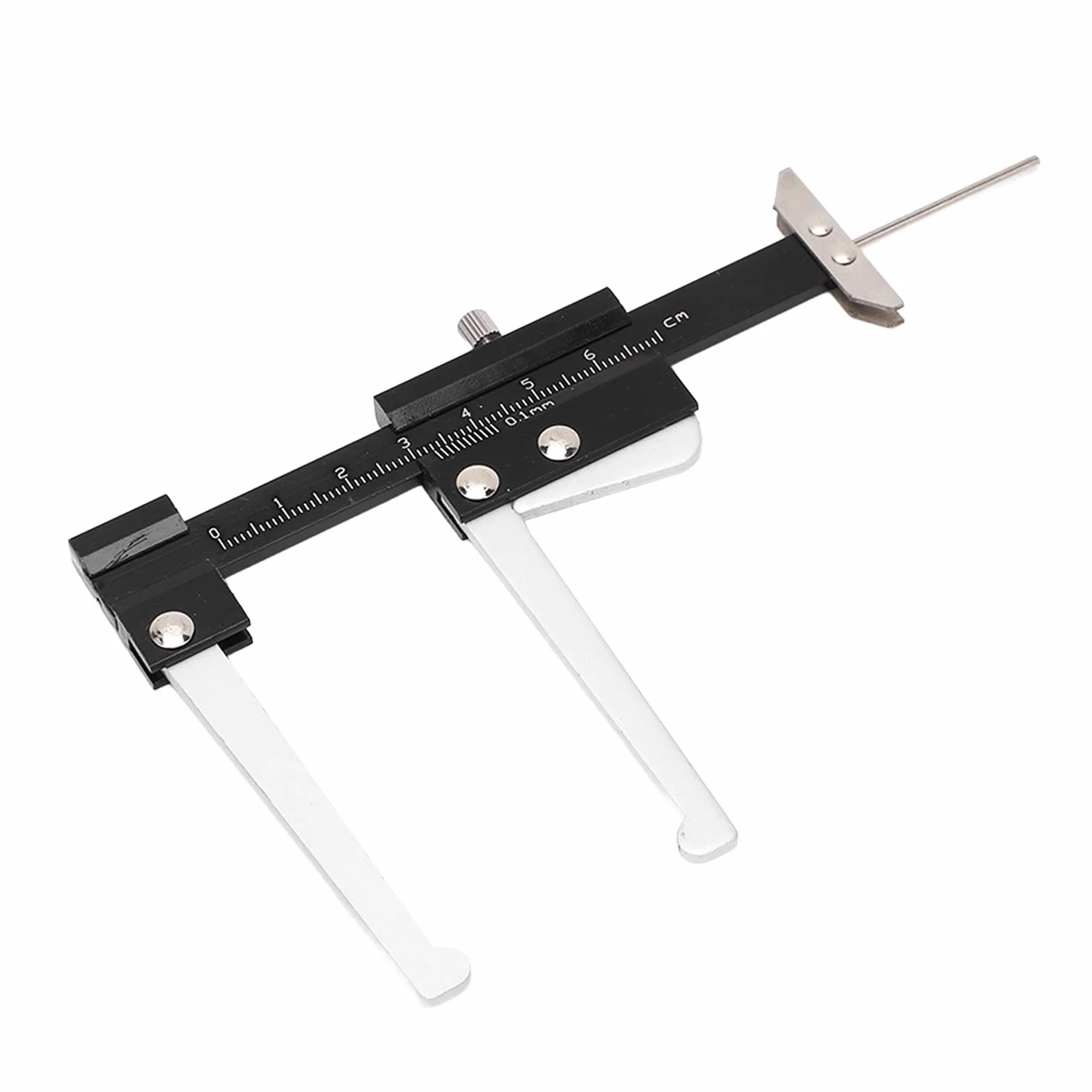 Calibro di Profondità 2-in-1 0-60mm 0,1mm Spessore Disco Freno Battistrada Pneumatico