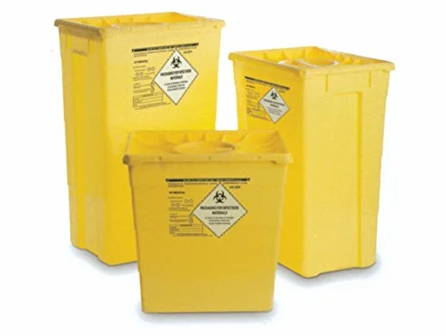 GIMA Contenitore Rifiuti Tappo Doppio 50 Litri
