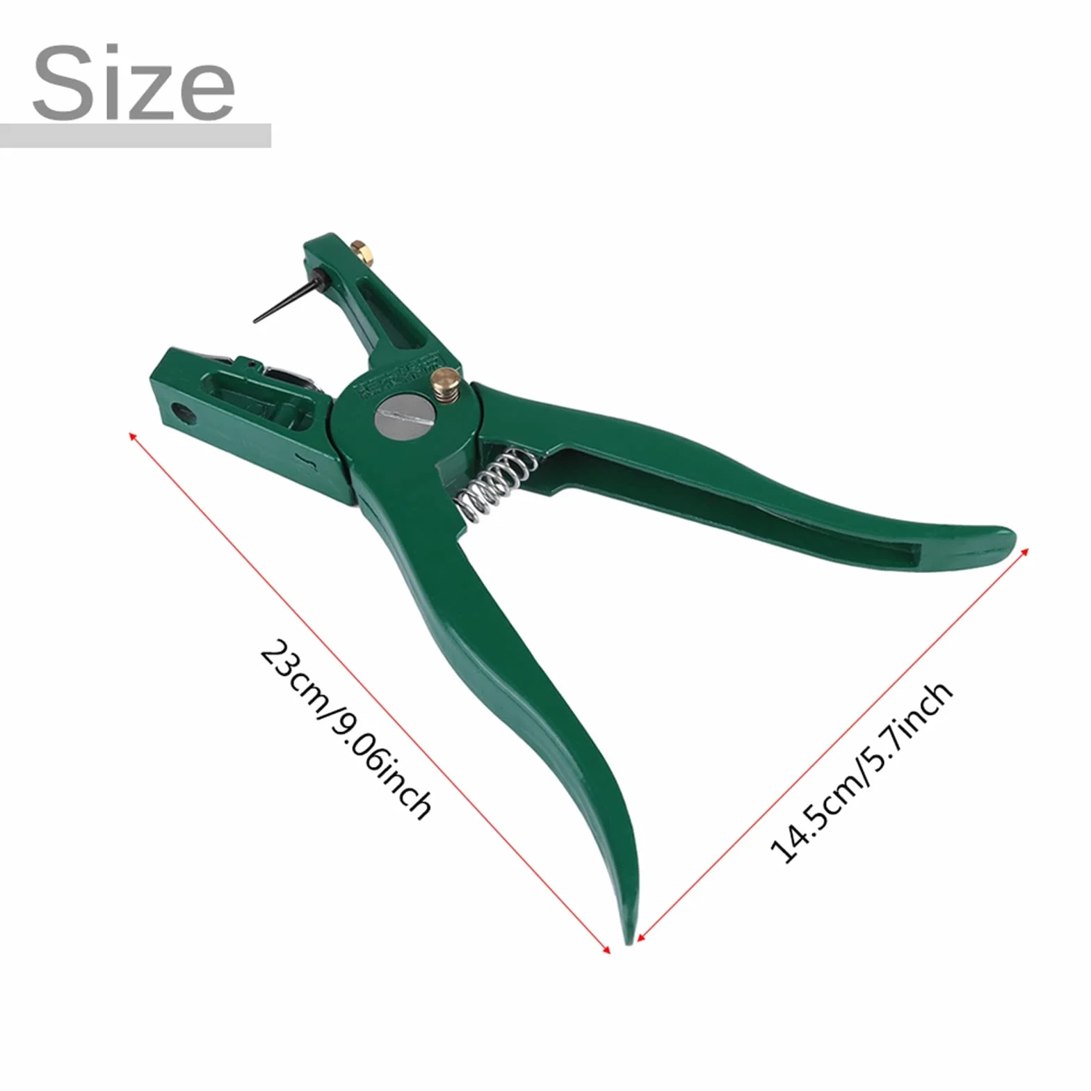 Pinza Marchi Auricolari per Bestiame in Metallo Applicatore Universale