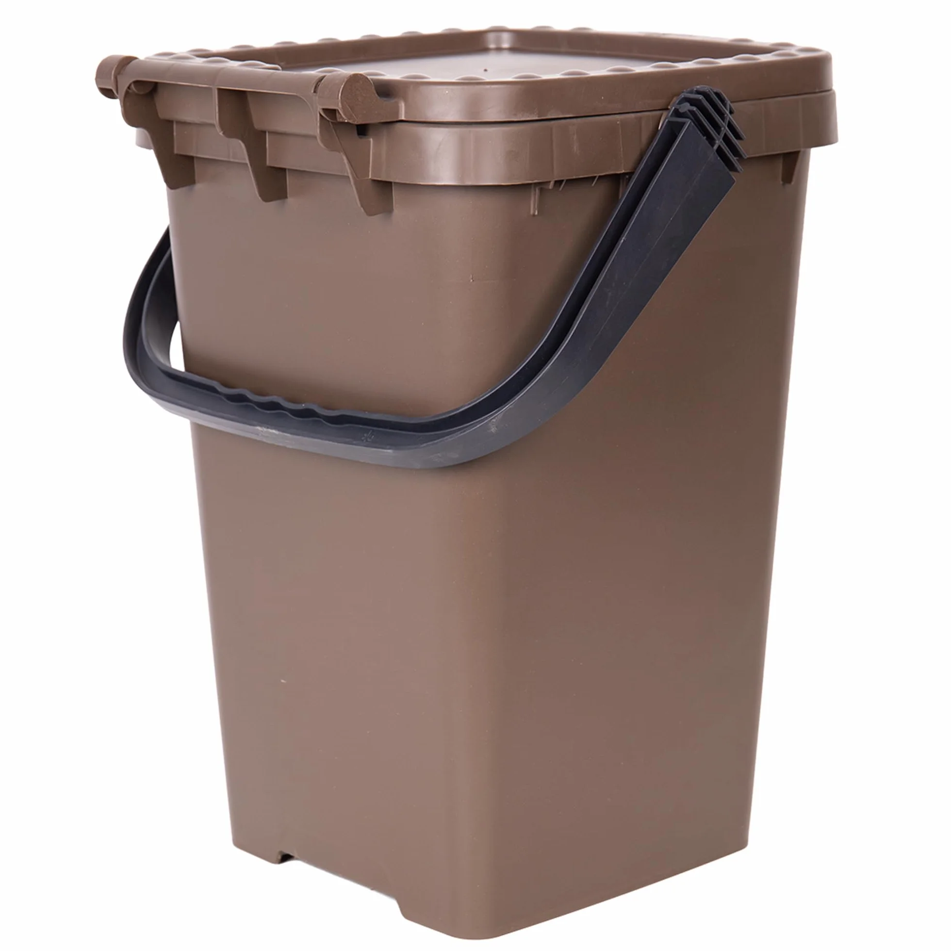 Cofan Contenitore marrone 25L per rifiuti organici Modello Ravioli