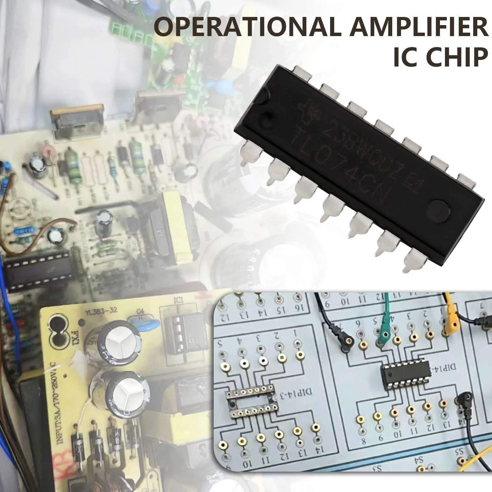 OTOTEC TL074CN Amplificatore Operazionale Chip IC DIP-14 JFET Basso Rumore