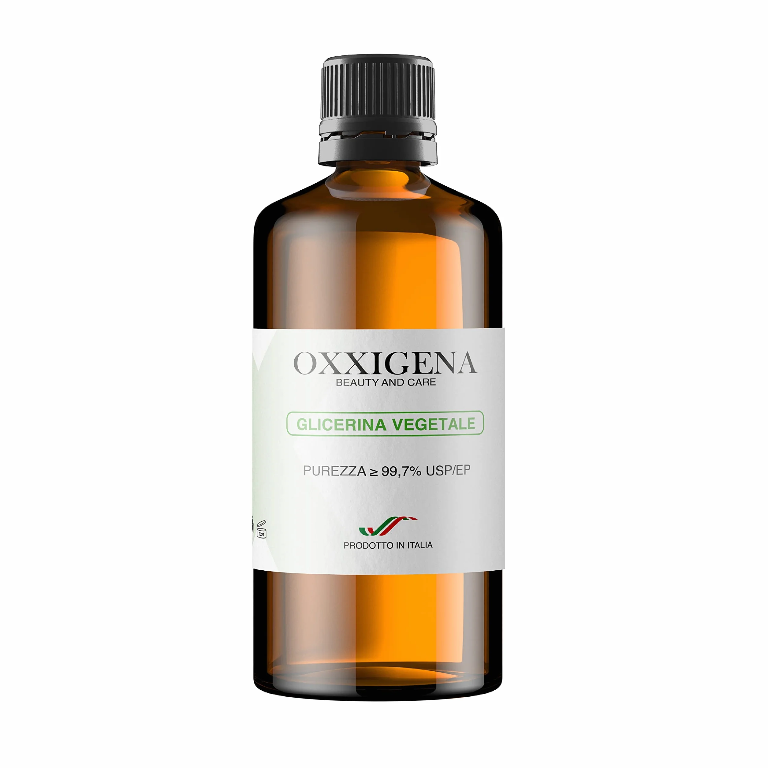 Oxxigena Glicerina Vegetale Liquida Pura 99,5% 500 ml Base Neutra Full VG Idratante Pelle Capelli Liquidi Insapore Inodore Purezza Farmaceutica