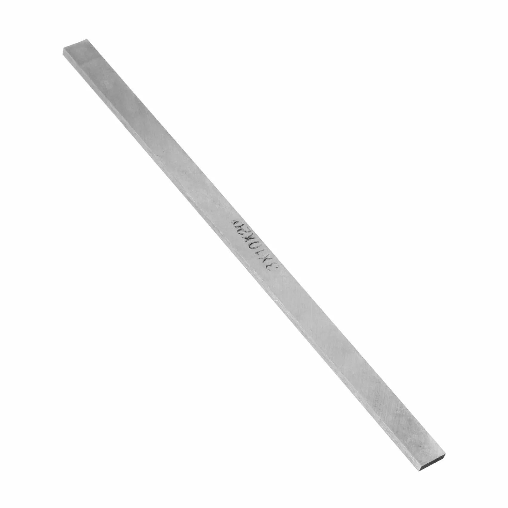 NUOBESTY Barra in Bianco 3x10x200mm per Artigianato e Fabbricazione Coltelli, Barra Piatta Metallo per Lavorazioni Fai da Te, Resistente e Versatile per Uso Professionale