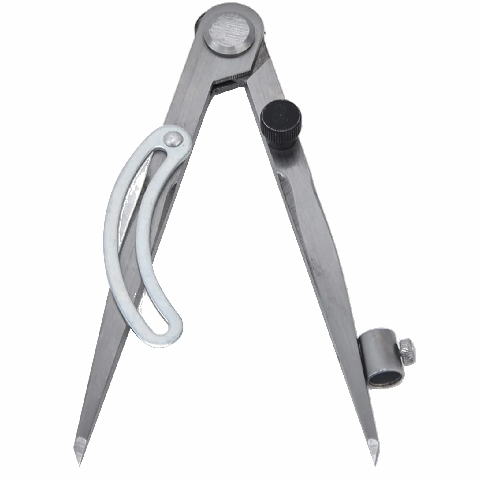 Calibro divisorio in acciaio al carbonio regolabile e bloccabile con angolo 150mm per lavorazione del legno