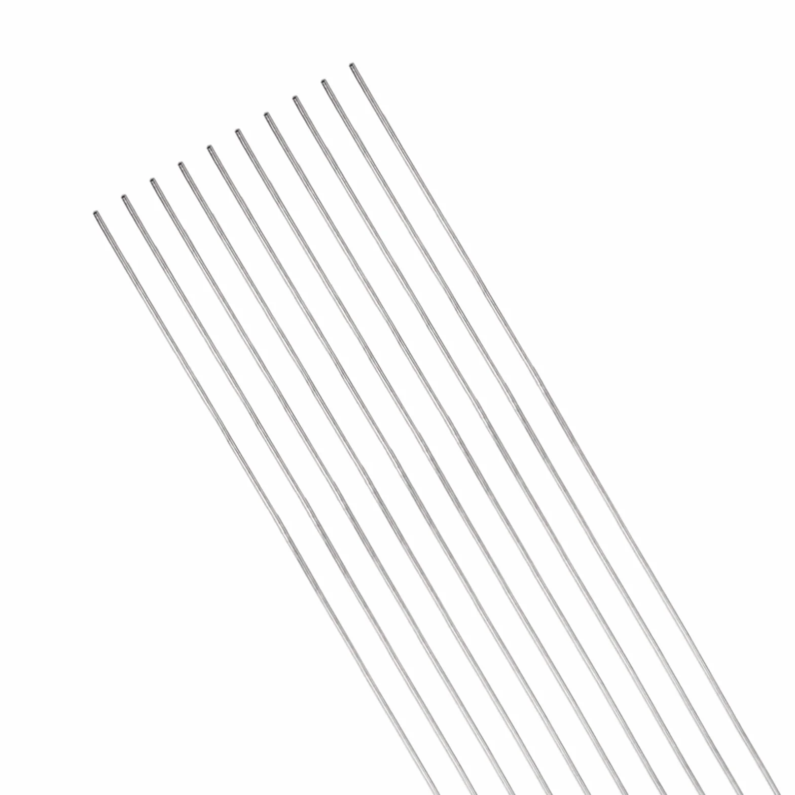 QUARKZMAN 300mm x 1mm Acciaio Inox 304 Aste Lineari Rotonde 10pz