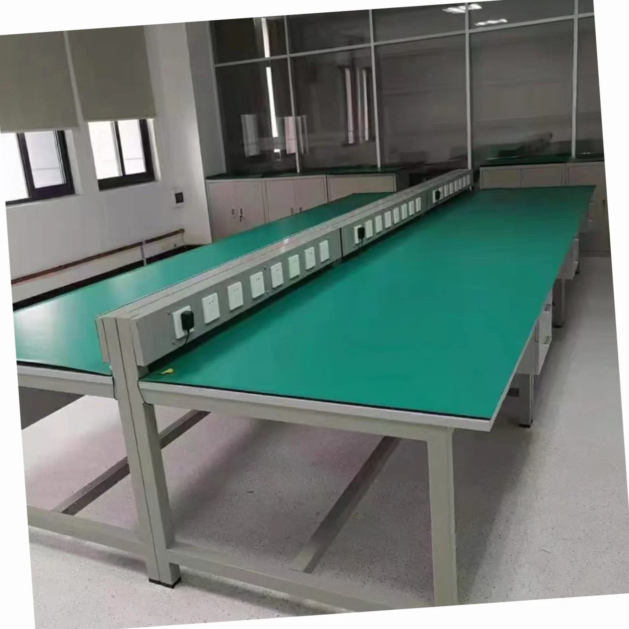 HOMSFOU Tappetino Da Lavoro Antistatico Resistente Al Calore PVC Stazione Riparazione Elettronica 1x0,3 M Verde