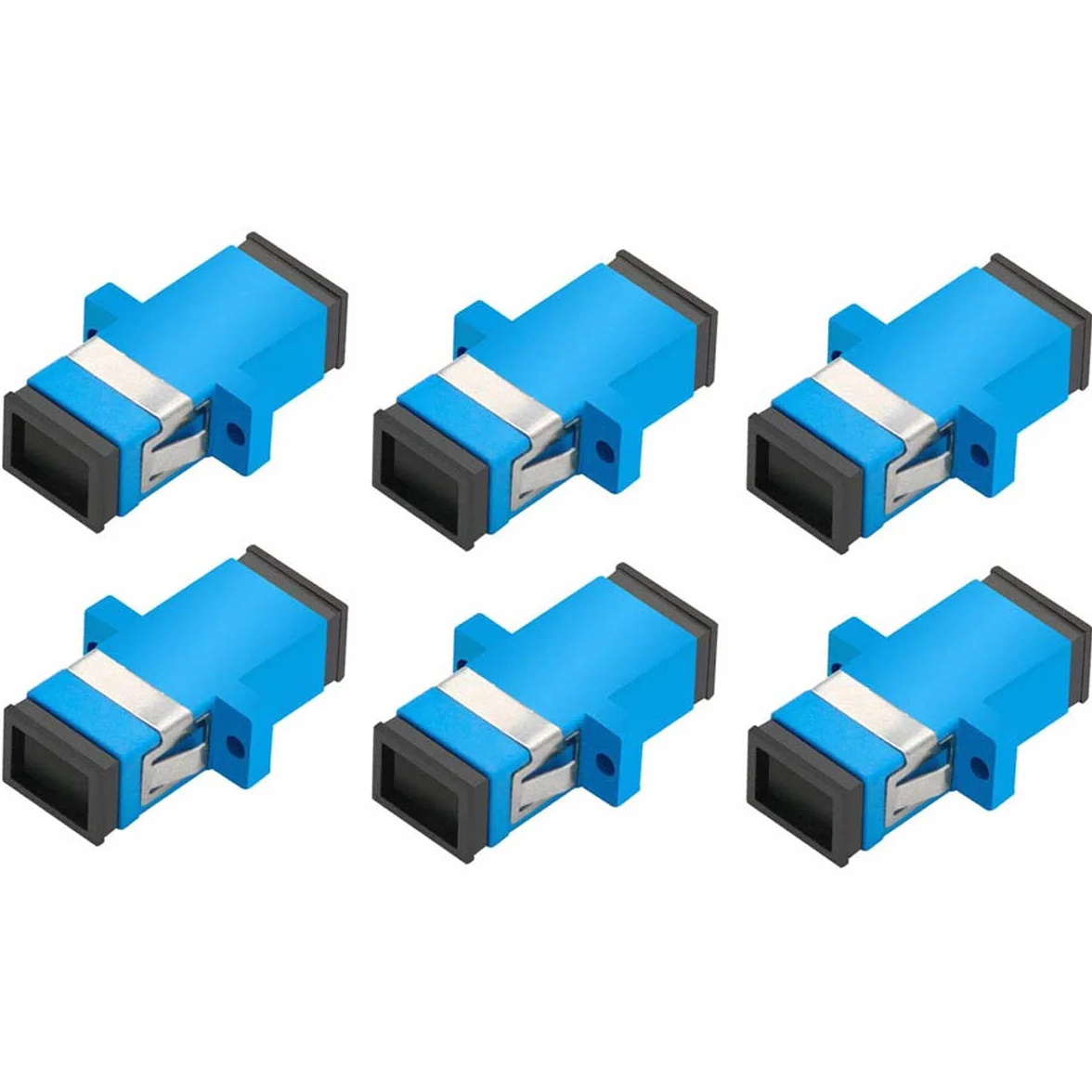 Greluma Adattatore Fibra SC Simplex Monomodale UPC 6 Pezzi