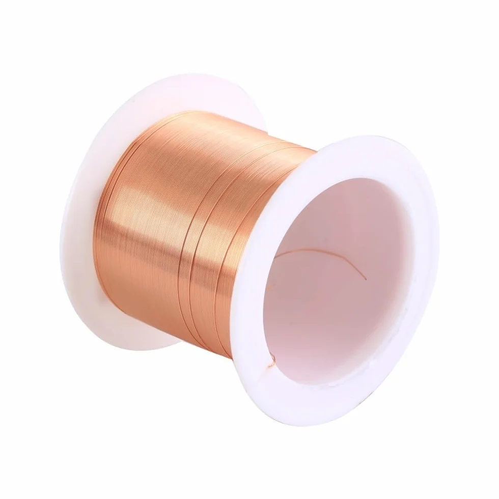 DONGKER Filo di Rame Smaltato, 0,2mm x 20m Bobina per la Produzione di un Modello di Motore Elettromagnetto