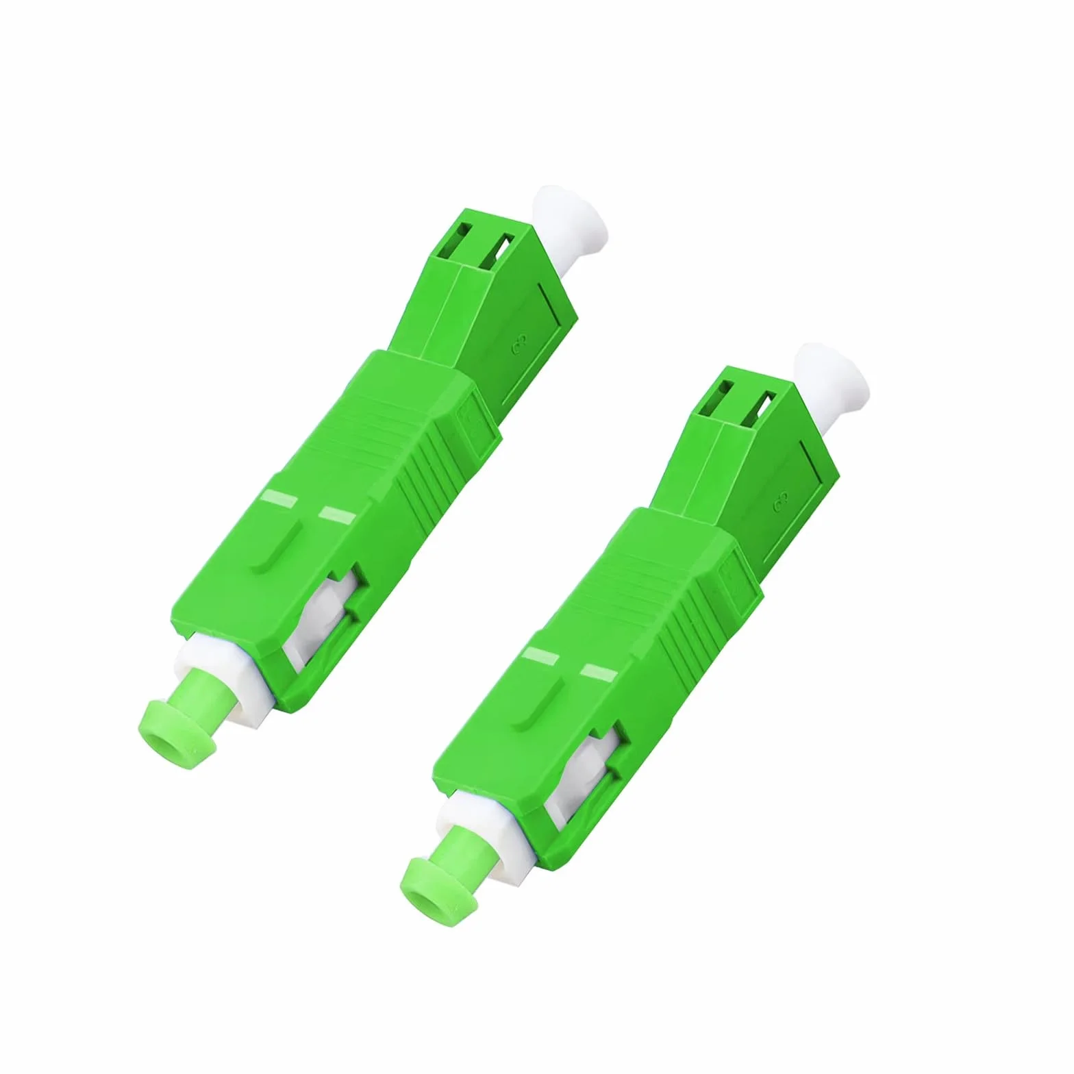 Adattatore ibrido in fibra ottica SC/APC-LC/APC, 2 pezzi, fibra singola