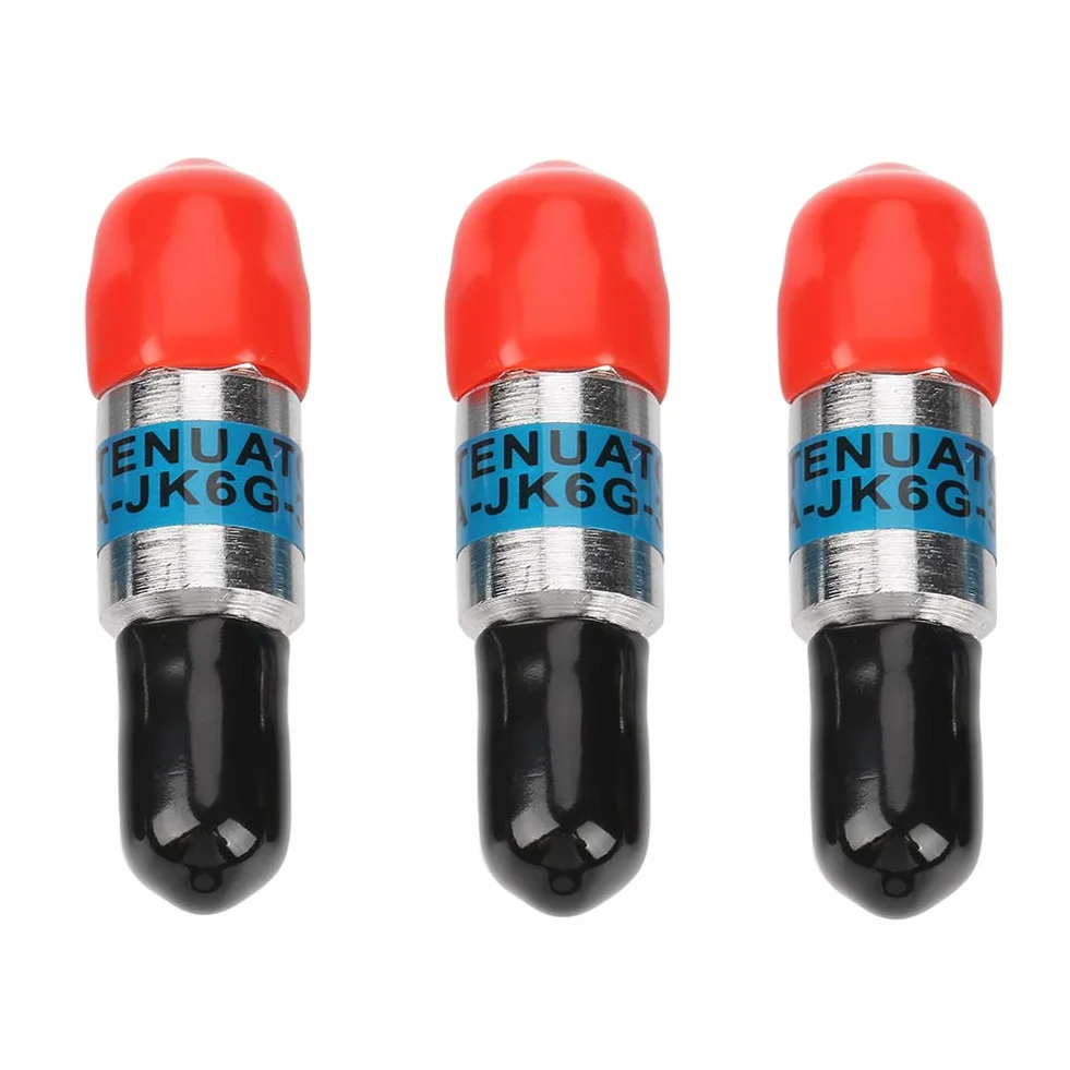 Attenuatore Coassiale, 3 Pezzi Sma-Jk Attenuatore Coassiale Rf Maschio-Femmina, Attenuatore 2W 50Ω 1-30dB Per Varie Applicazioni Che Richiedono Un Livello Di Potenza Regolato (10dB)