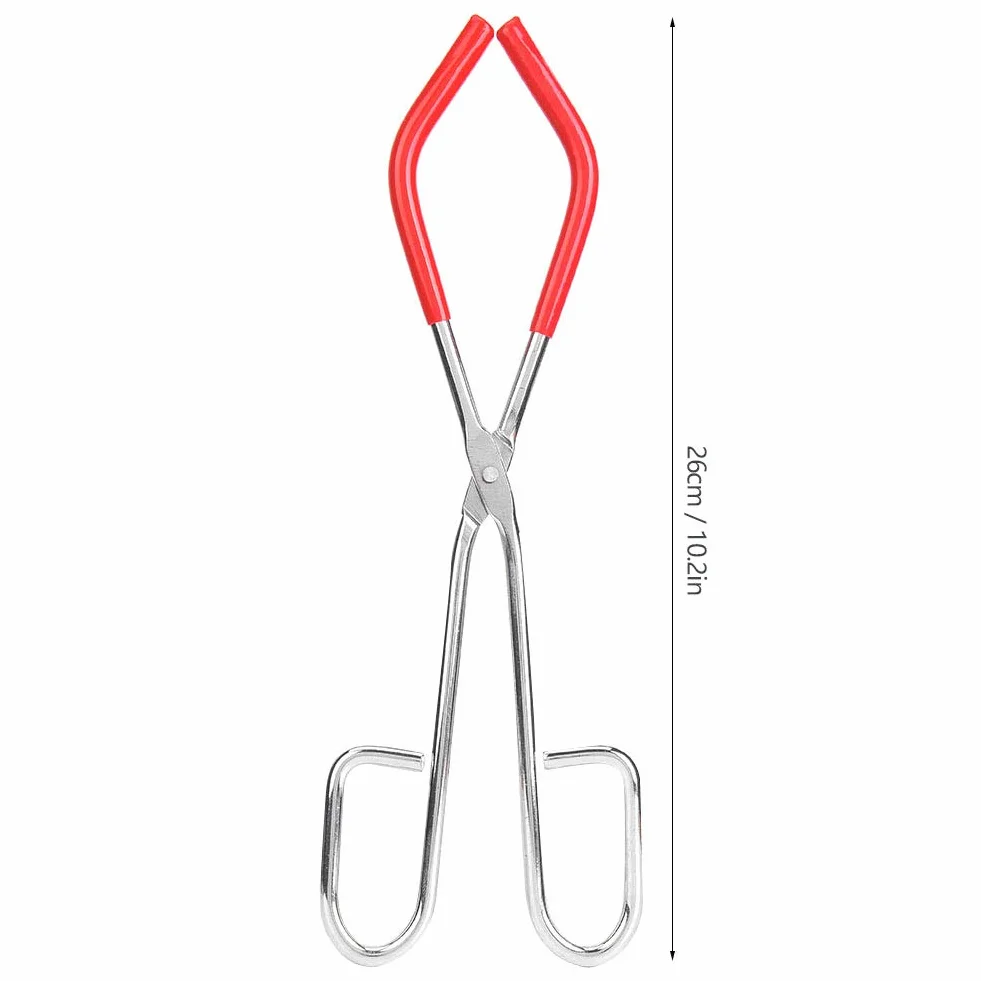 Pinza crogiolo Pinza crogiolo Pinza a morsetto Pinza a prova di corrosione Strumento didattico Pinza laboratorio ad alta pressione Pinza a clip per impianti chimici ufficio