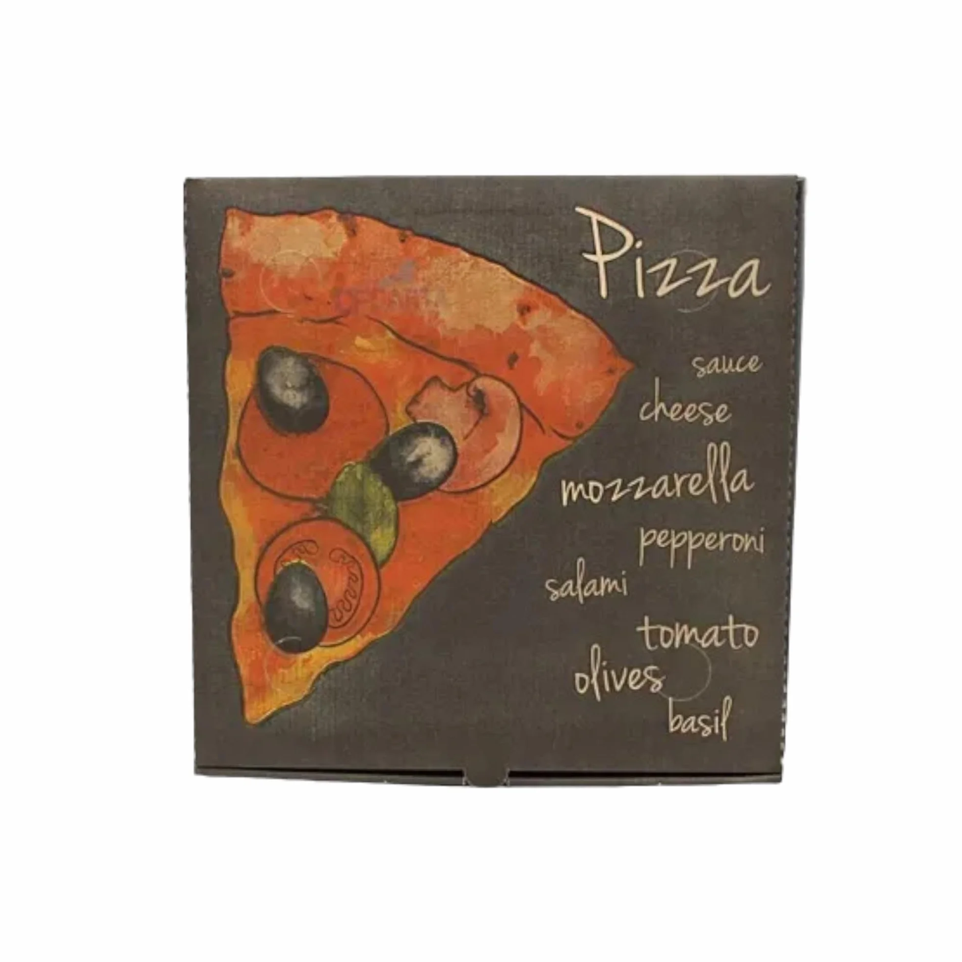 Contenitori pizza in cartone 32x32 confezione da 90 pezzi