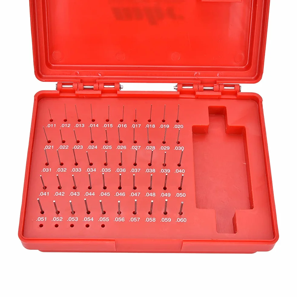 Pin Gage Set 0.011-0.060 mm Precision Steel Gage Set M0