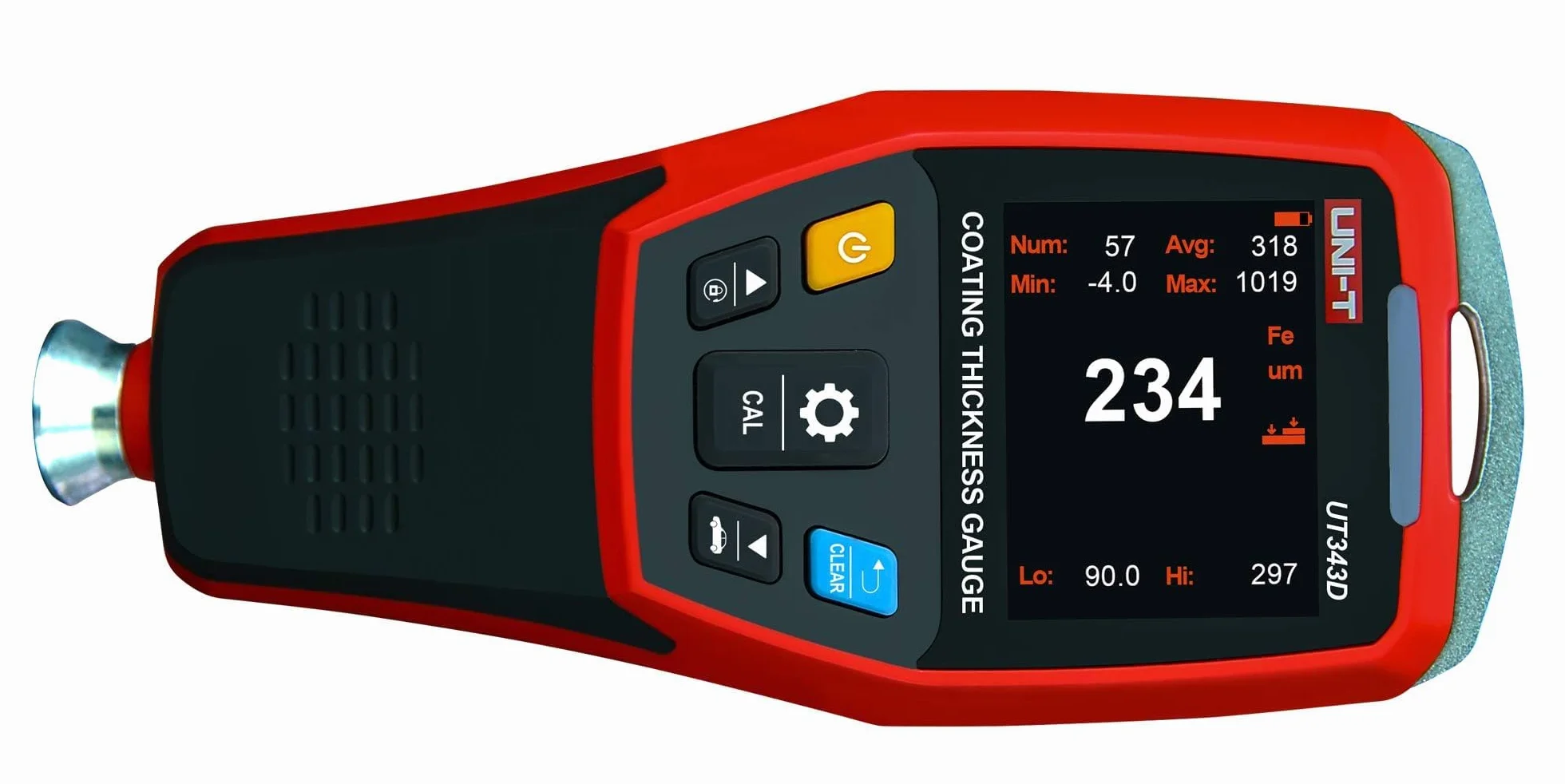 UNI-T UT343D Misuratore di spessore di rivestimento 0-1250 µm