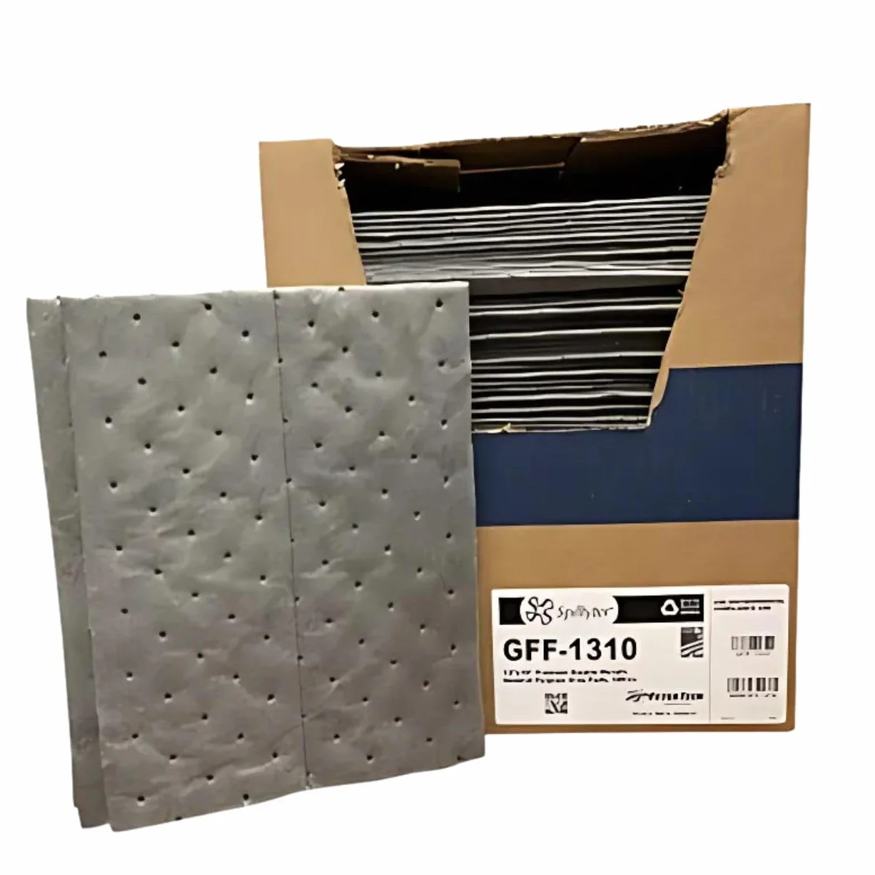 Evolution Sorbent prodotti XMBGPF1310 extra heavy assorbente, capacità 12 l, in polipropilene, grigio cuscino (33 x 25,4 cm) 100/Box