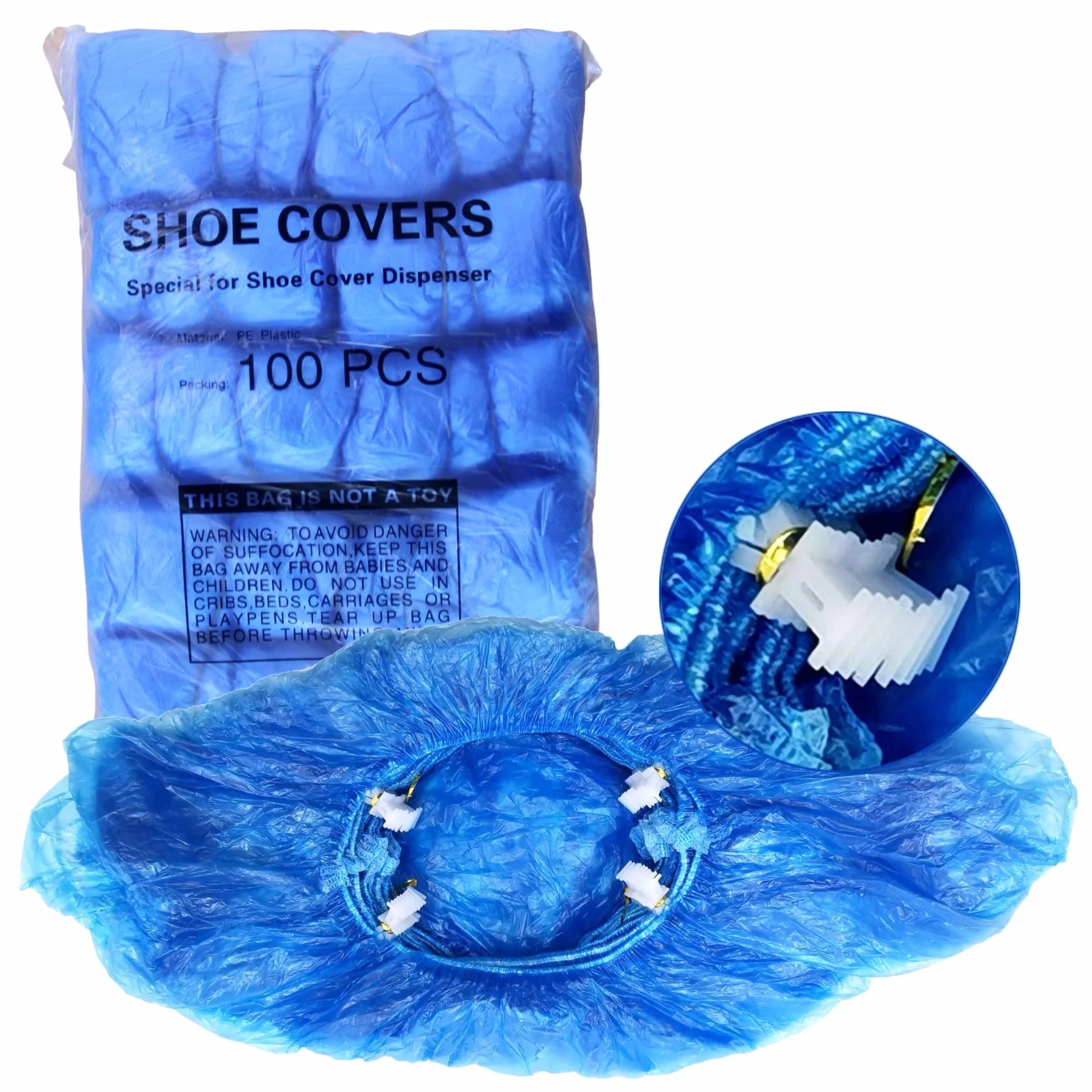 Copriscarpe usa e getta blu G-BD001T 100 sztuk