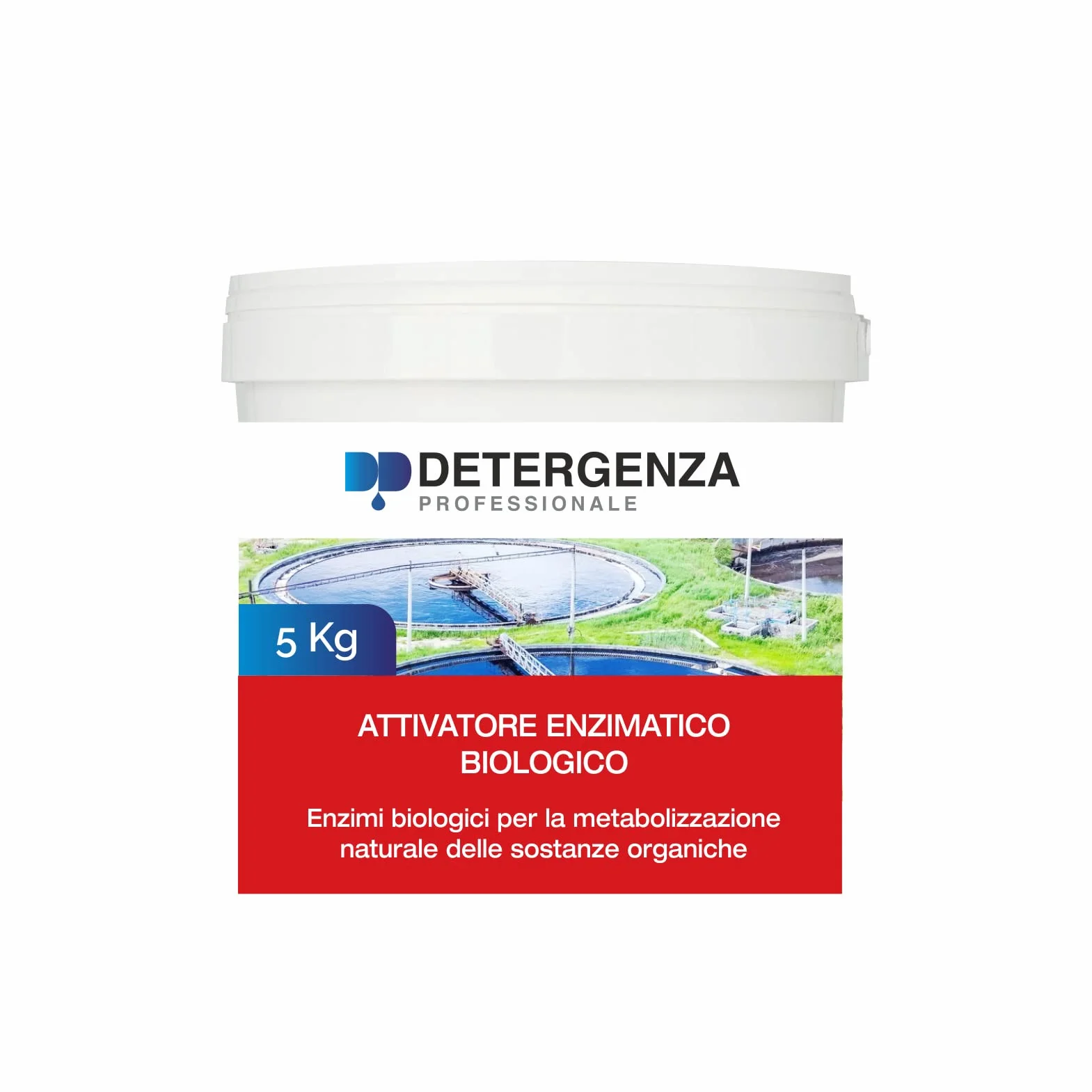 ATTIVATORE Enzimatico Biologico ENZIMATIC BIO CONCENTRATO - Secchio da 5 kg