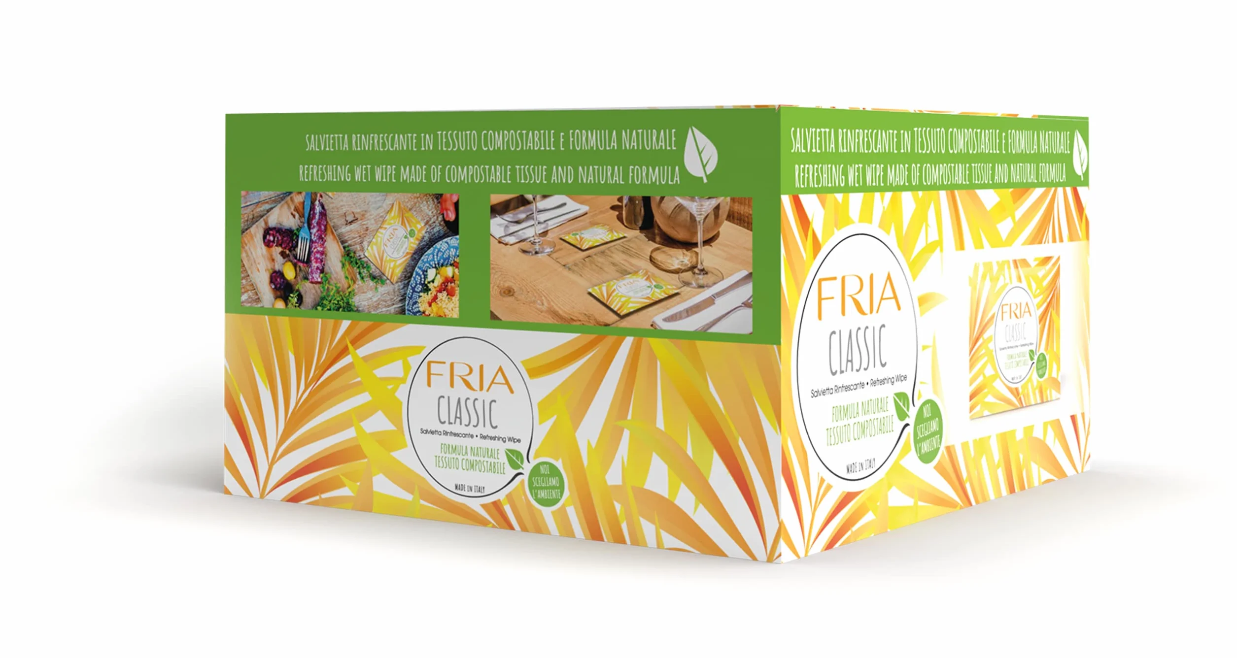Fria Ristorazione Pocket COMPOSTABILE 100 pezzi