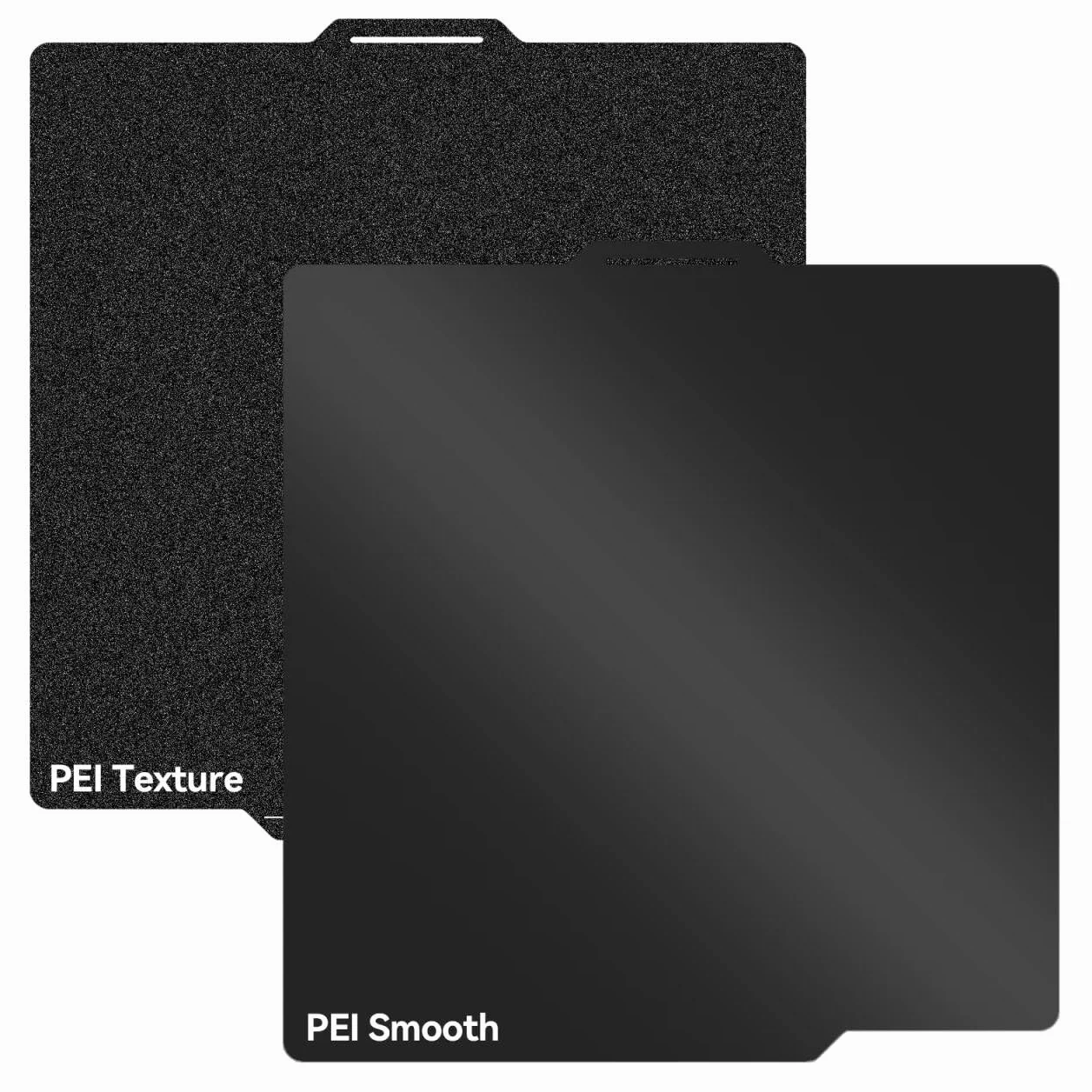 UniTak3D X2D/A1/P2S Double Sided PEI Piattaforma 257 * 257mm,Smooth+Textured Build Plate, Bed Plate Compatible with Bambu Lab X2D/A1/X1/X1C/X1E/P1P/P1S Stampanti 3D-Flexible Magnet NOT Included