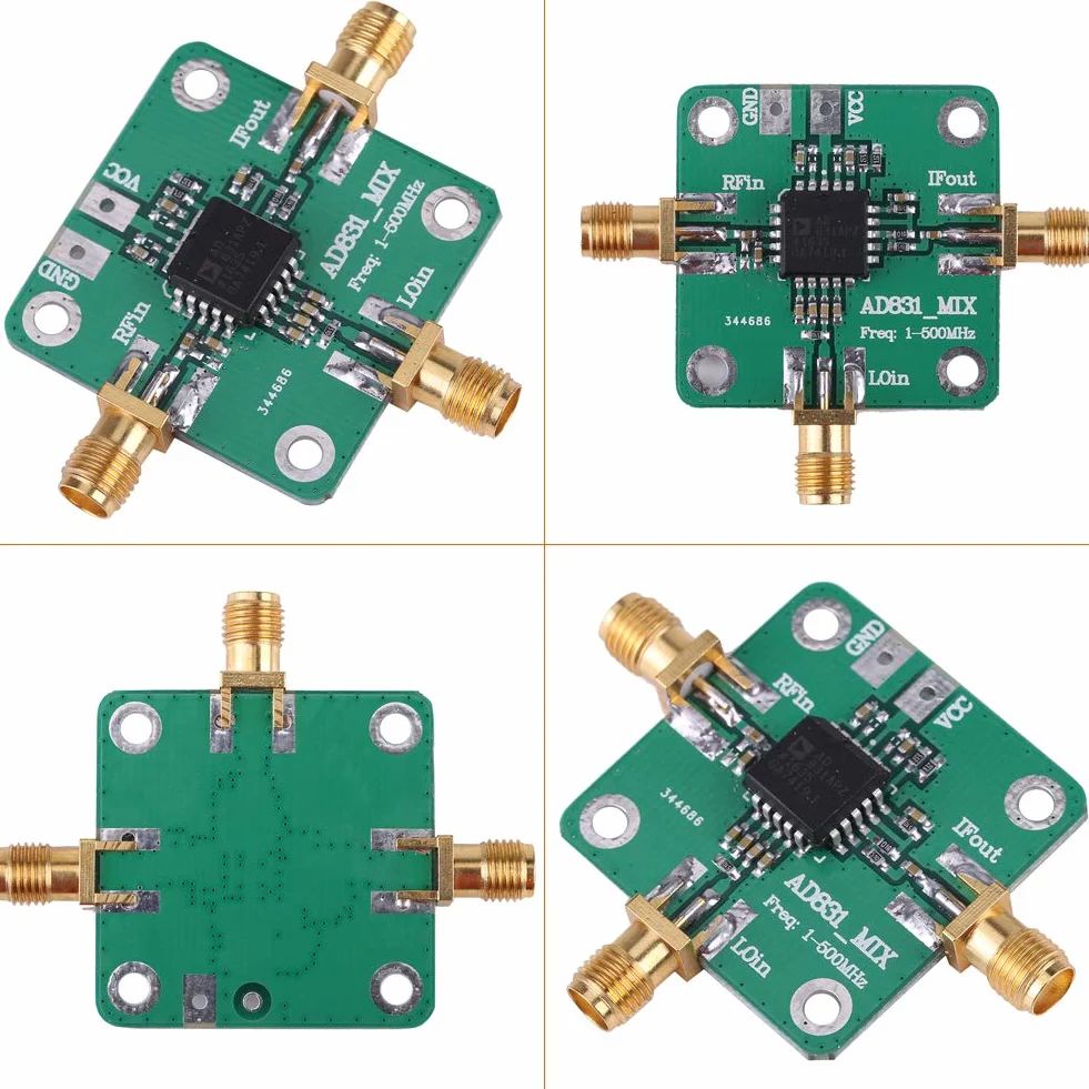 Modulo mixer ad alta frequenza 500 MHz larghezza di banda doppio bilanciato livello di miscelazione HF VHF ricevitore radiofrequenza convertitore chip singolo