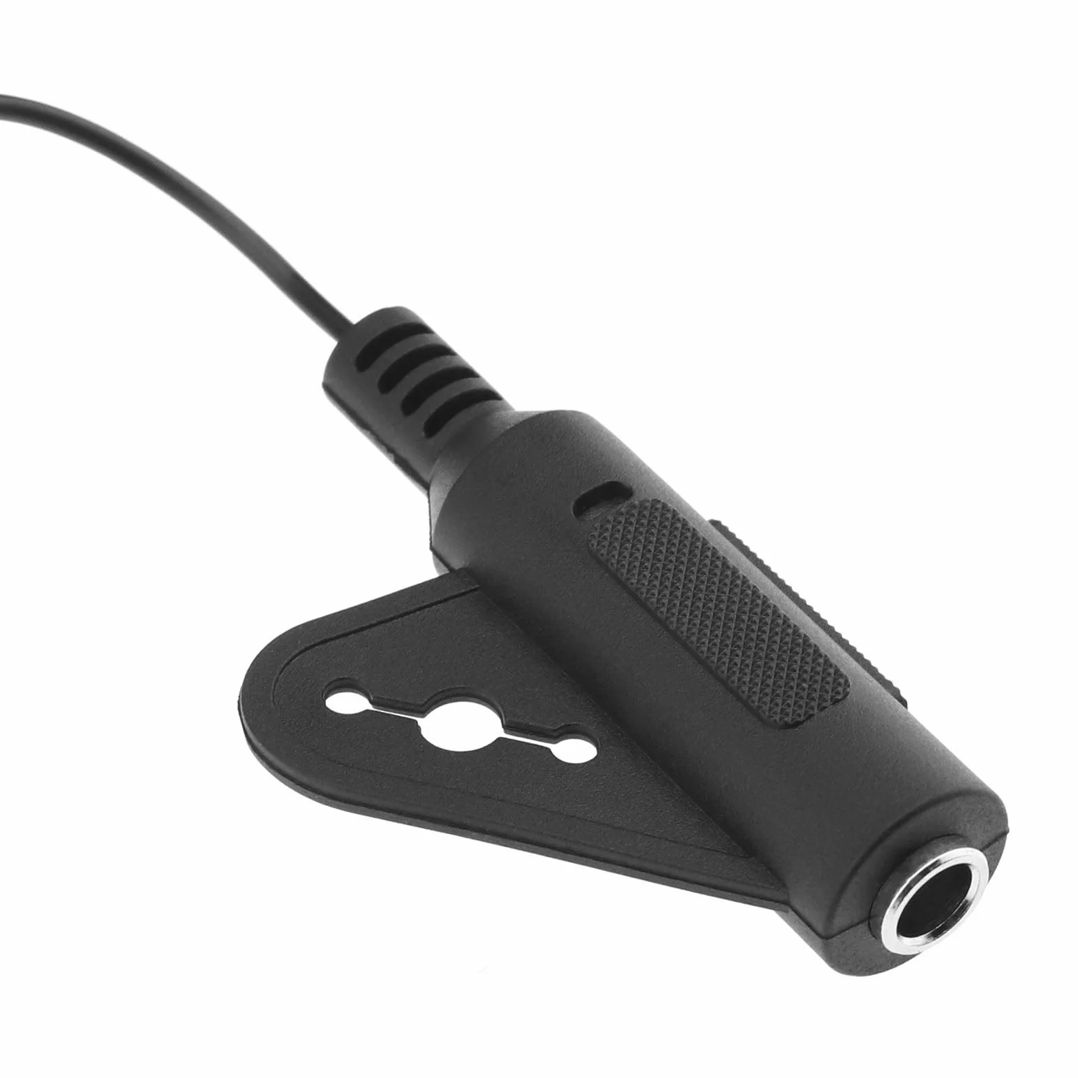 EMSea 2pcs Micro Piezo Trasduttore di Microfono a Contatto Piezoelettrico con Cavo 1/4 Femmina Jack 12 pollici Adesivo per Chitarra Banjo Ukulele Violino Mandolino Violoncello Arpe Kalimba