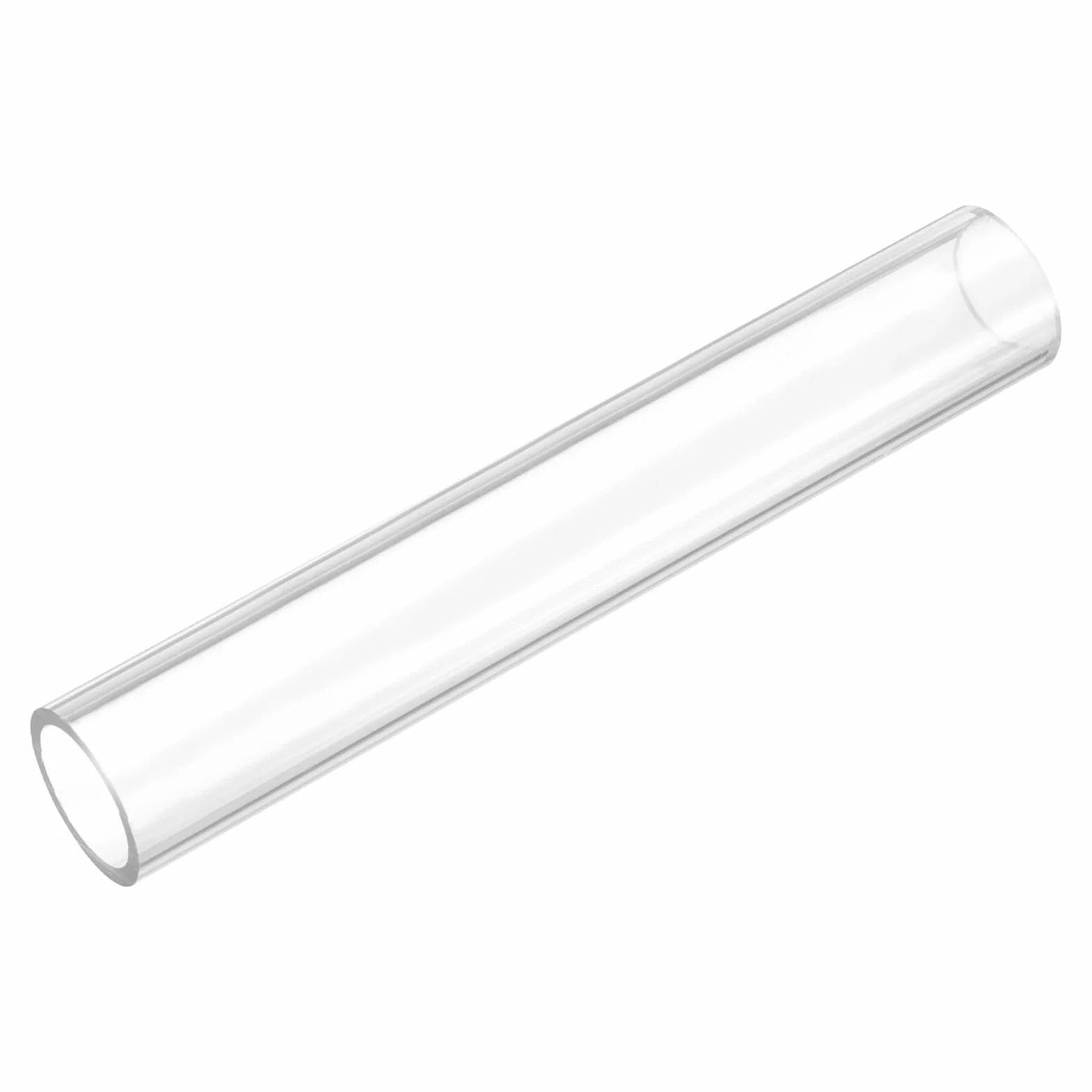 QUARKZMAN Tubo rigido rotondo trasparente 23mm x 27mm x 0.5Ft Tubo in plastica
