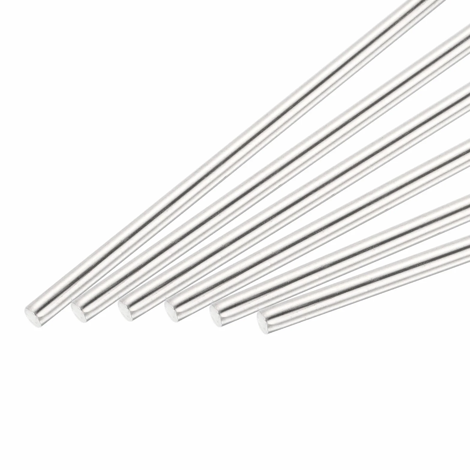 Asta Tonda in Acciaio Inossidabile 304 6mm x 100mm per Progetti Fai da Te