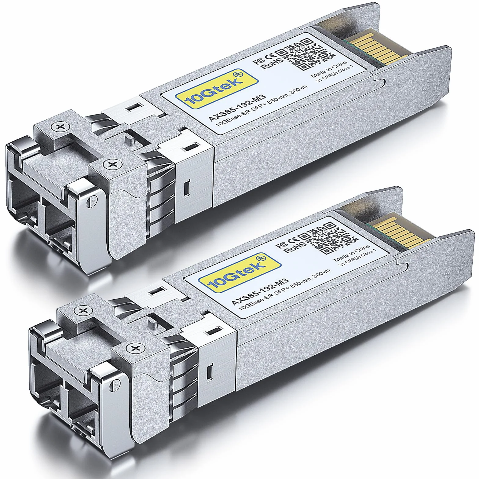 Ubiquiti SFP+ SR Multimode Modulo UF-MM-10G 10GBase-SR Fibre Transceiver Dual LC 850nm 300m