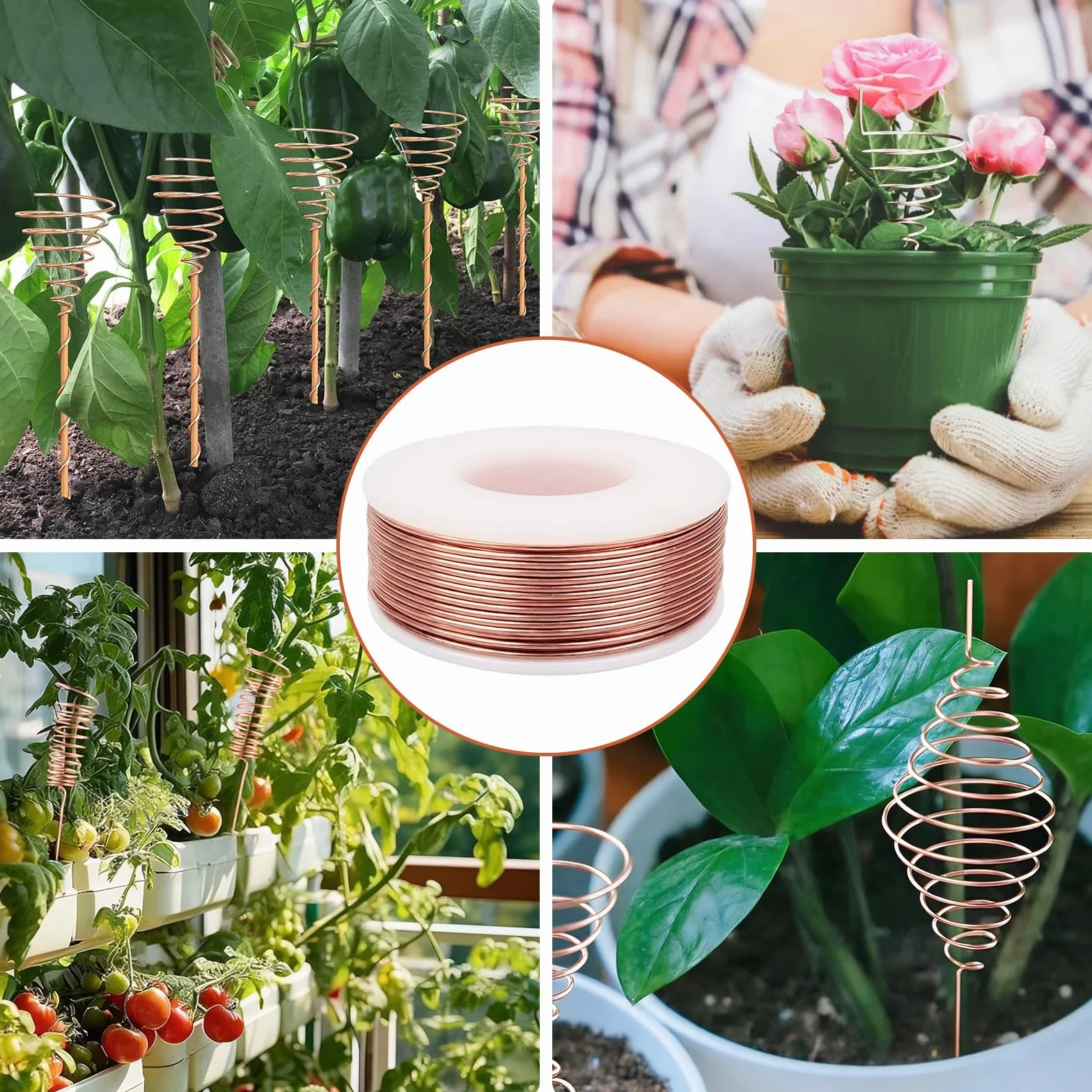 Filo di rame smaltato, filo di rame puro 1 mm x 20 m, per saldatura, esperimenti, gioielli, giardino, piante, bobine magnetiche, trasformatori e motori elettrici