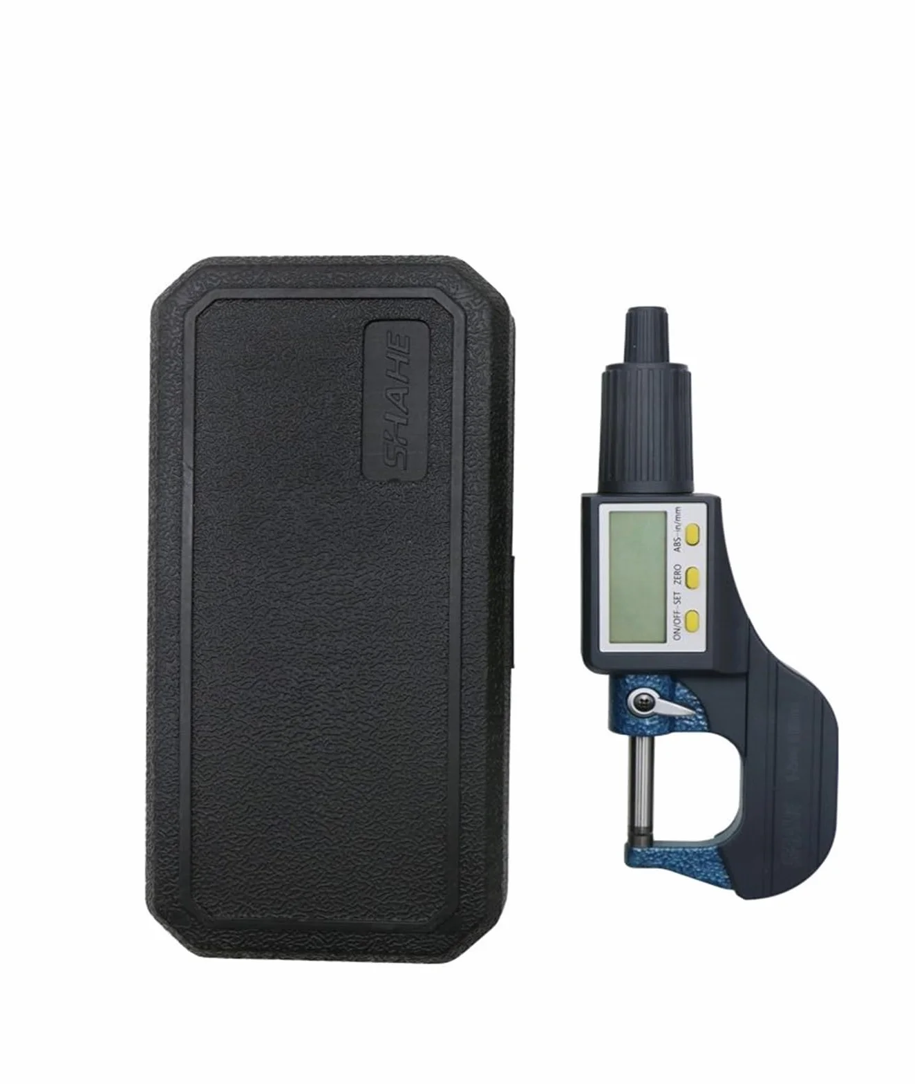 Comparatore, 0-25-50-75-100mm 0,001 mm Micrometro esterno elettronico digitale 0-25 mm con strumenti di misurazione schermo LCD extra large(50-75MM)