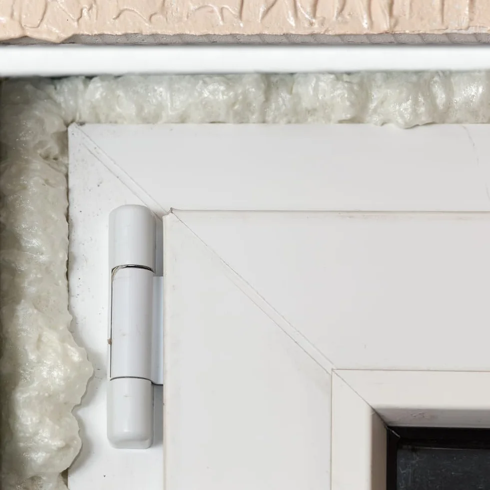 Cordone sigillante per fughe Ø 4 mm in silicone rotondo guarnizione schiuma bianca