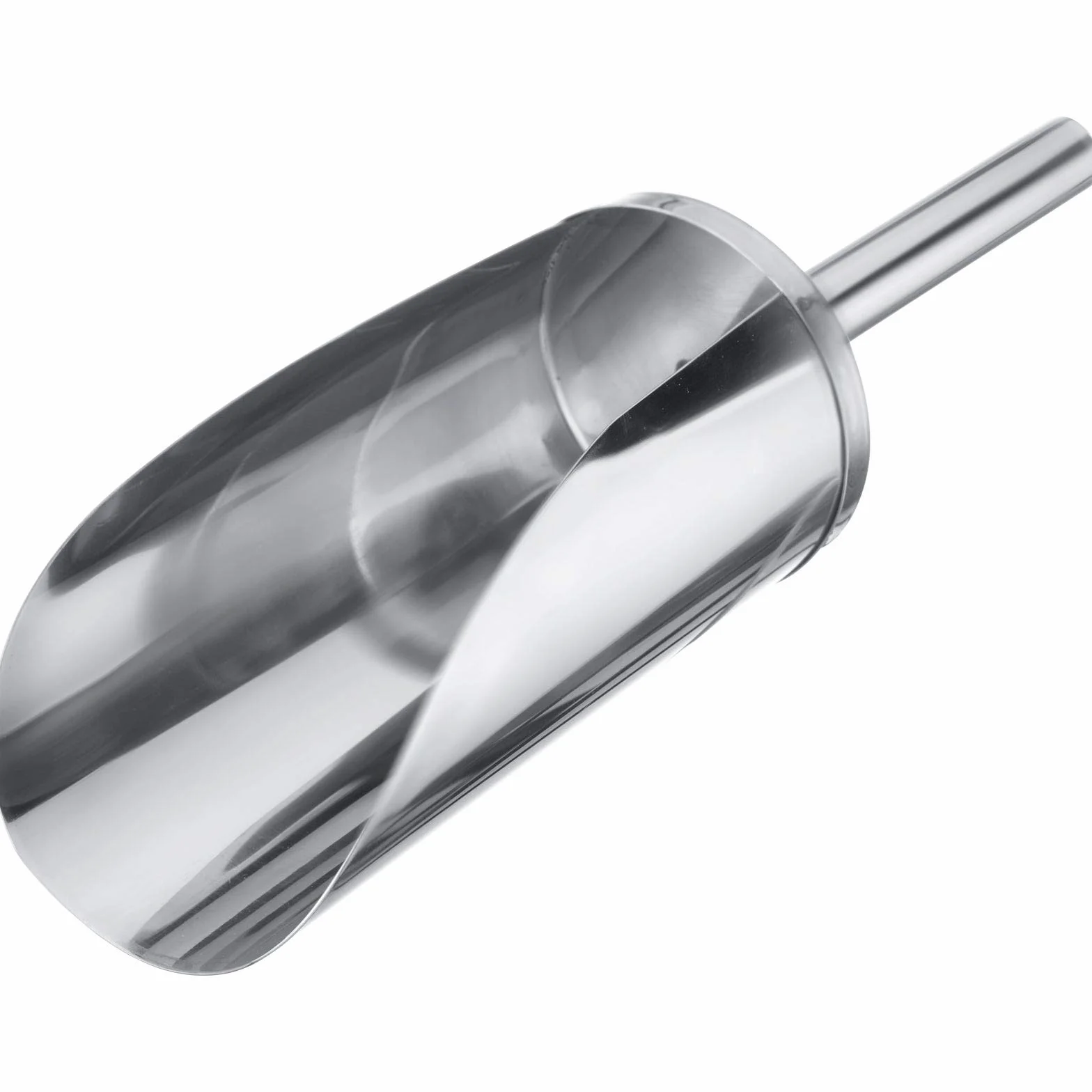 Westmark Paletta per pesare/riempire, Capacità: 120 ml (ca. 105 g di farina), Rotondo, Acciaio inox, Argento, 91122270
