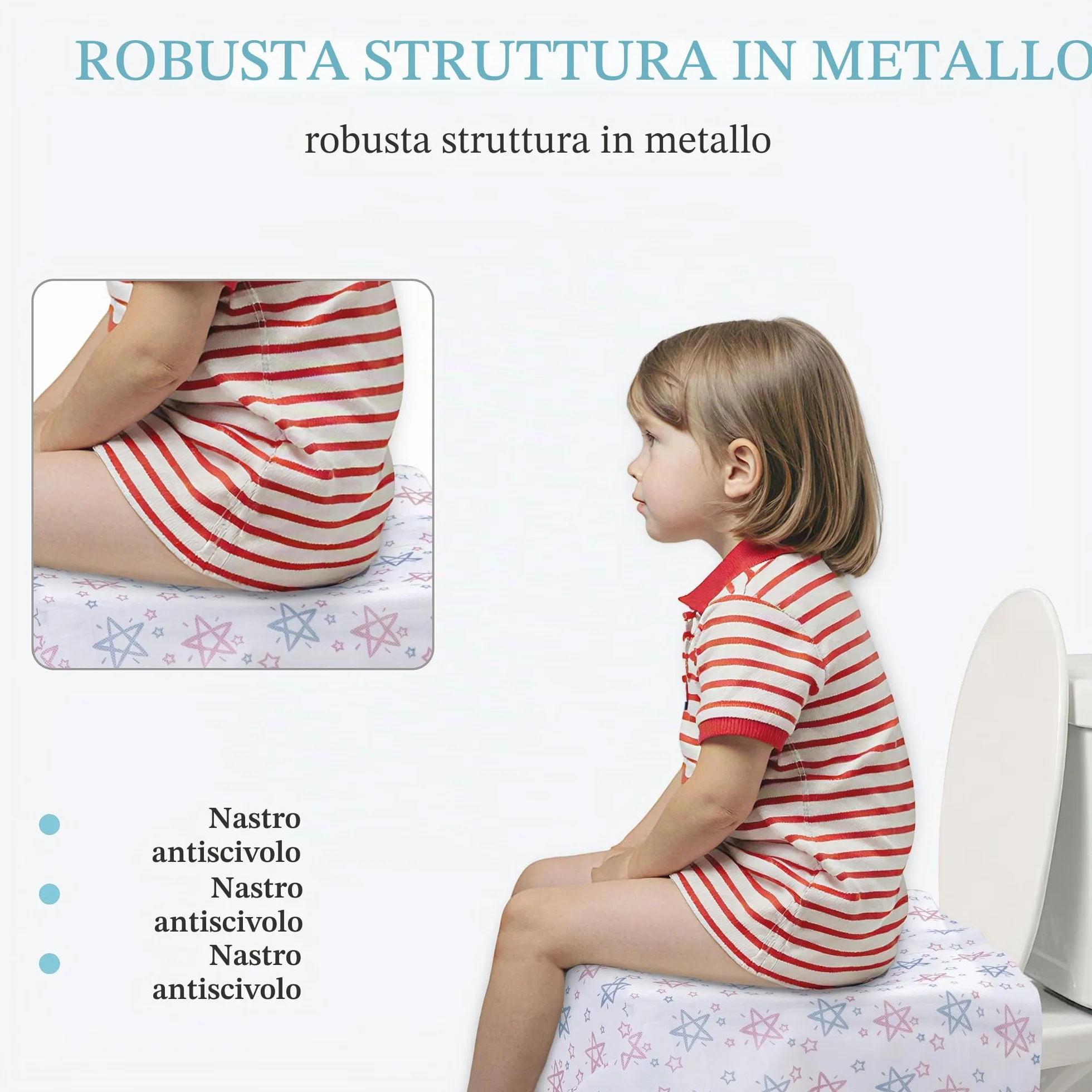Copriwater Monouso Antibatterico 65x60 cm Impermeabile Portatile WC Cover 30 Pezzi