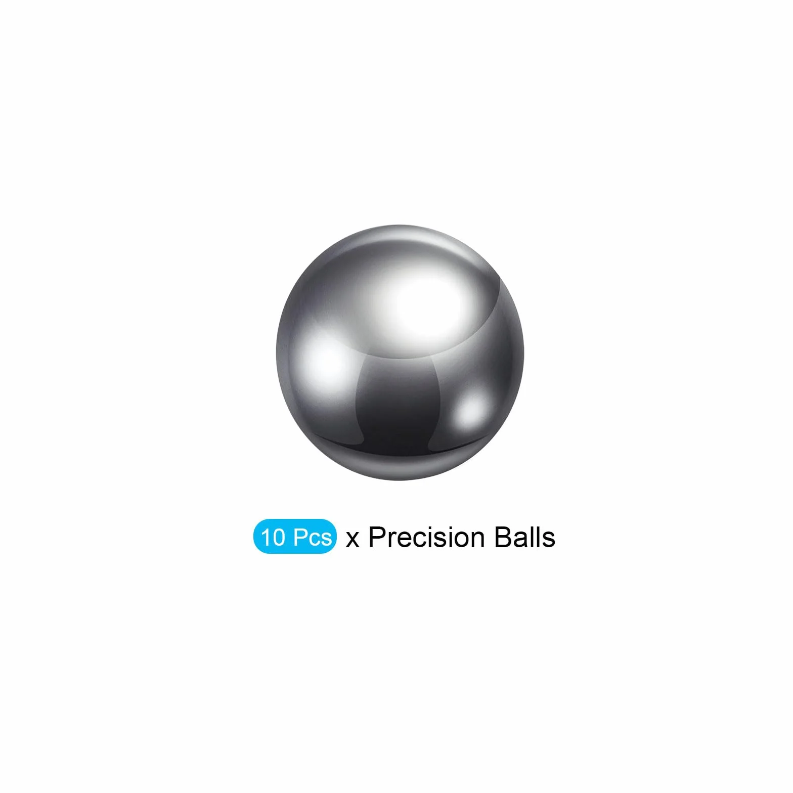 METALLIXITY Precision Balls G10 17mm 10pcs Cuscinetti A Sfera In Acciaio Cromato