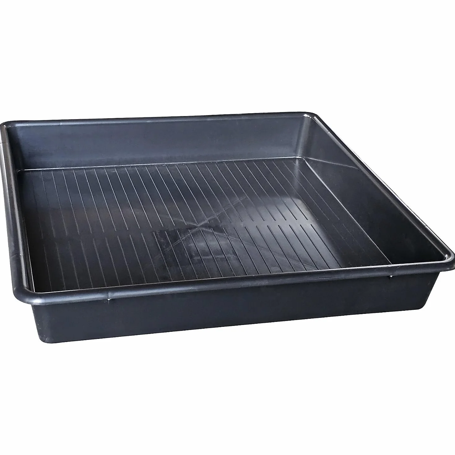 Vasca universale in PE per taniche 64 l 800 x 800 x 120 mm impilabile
