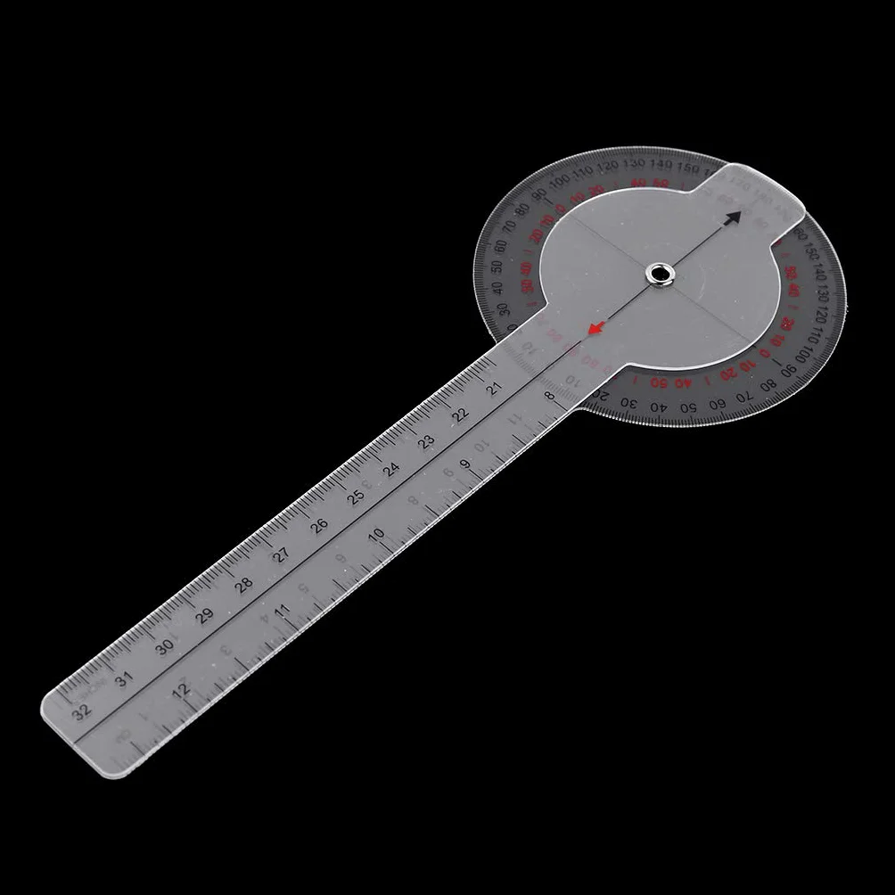 Goniometro Medico 33 cm Righello Calibrato Ortopedia Angolo Dito Spinale