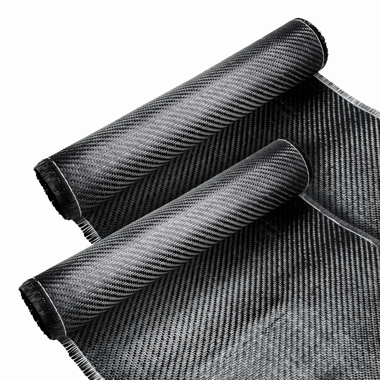 2 Rotoli di Tessuto in Fibra di Carbonio, 127x30cm Carbonio Tessuto, Foglio in Carbonio, Rotolo in per Barche, Auto, Muro di Cemento, Seminterrati