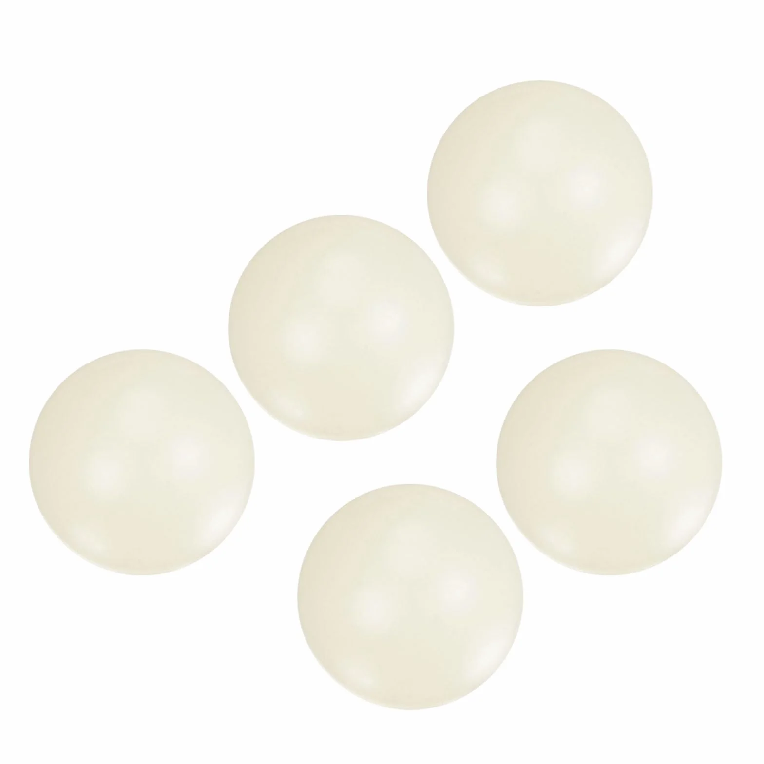 Precisione Sfere PA Nylon 3/4 Pollici per Cuscinetti Valvole Solido 5pz