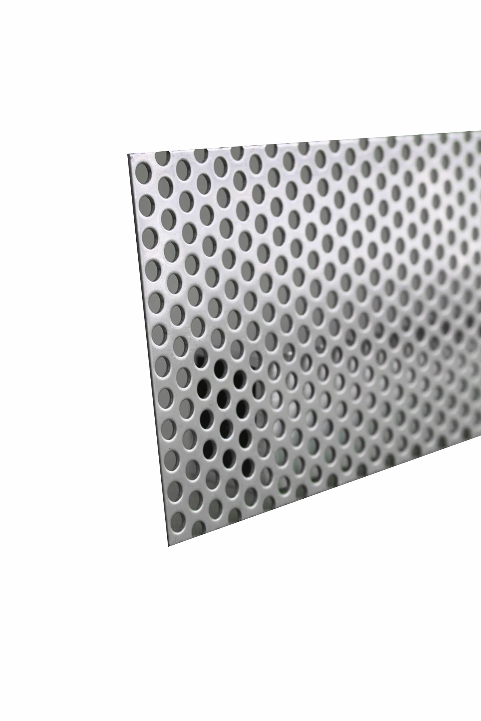 Lamiera forata in acciaio inox 2,0 mm 1.4301 VA 35 x 1000 mm