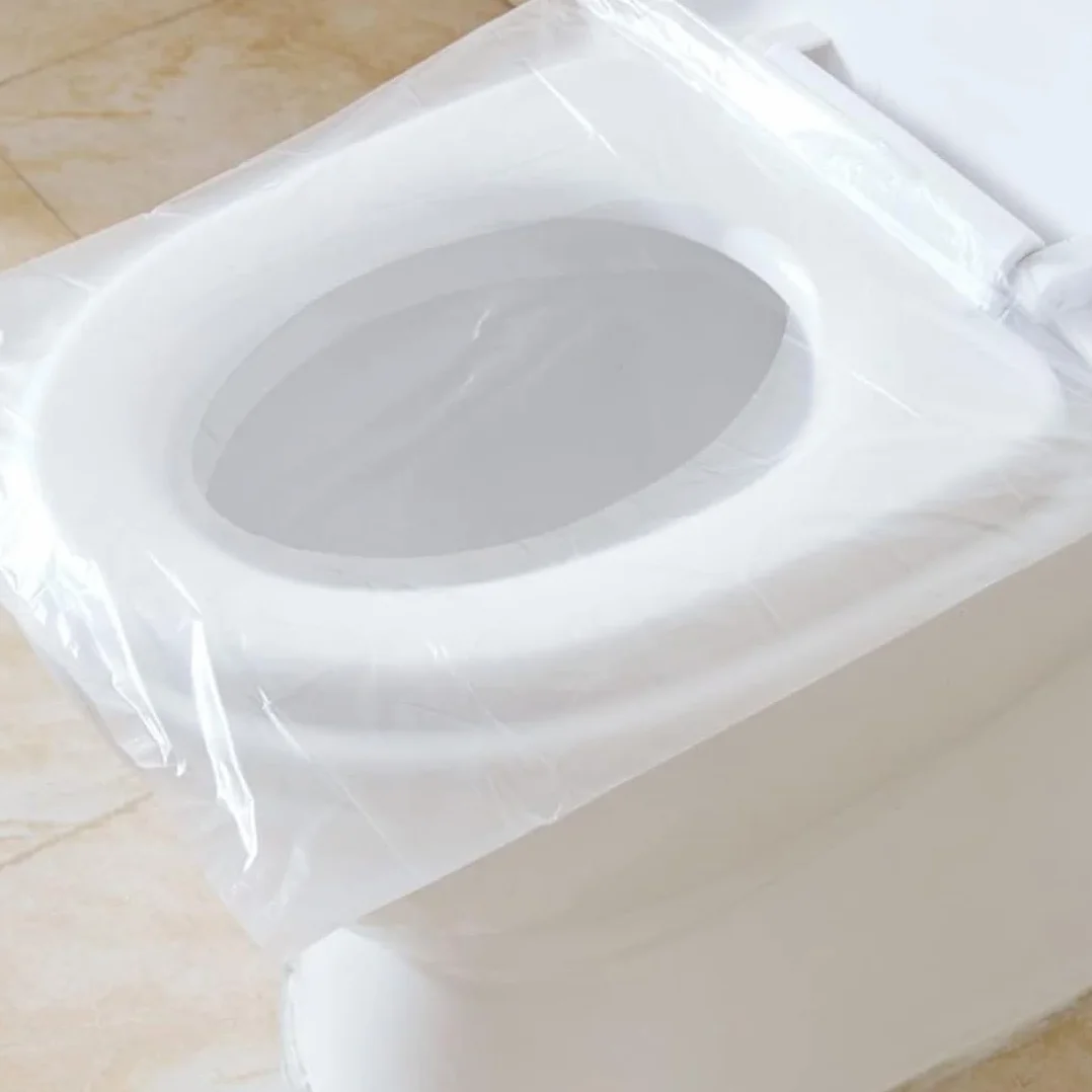 Copriwater USA e Getta Igienici Monouso per WC Viaggio 50 Pezzi