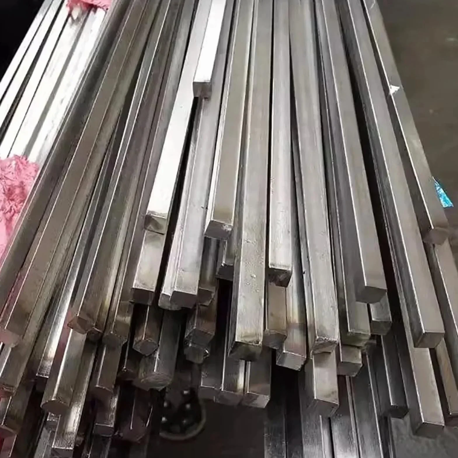 Barra quadrata in acciaio inossidabile 304, lunghezza 500 mm(5x5x500mm 1Pcs)