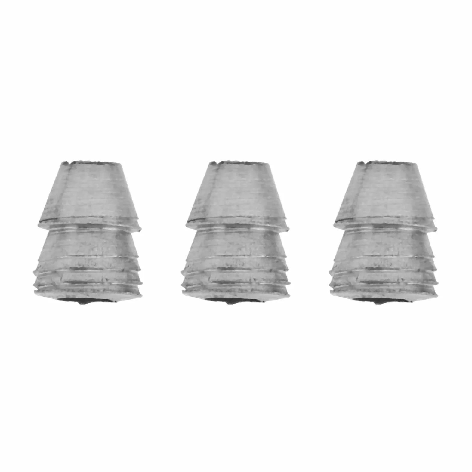 Cuneo con Manico per Ascia, 20 Pezzi Manico in Acciaio per Martello, Cunei Metallo Diametro 8 mm