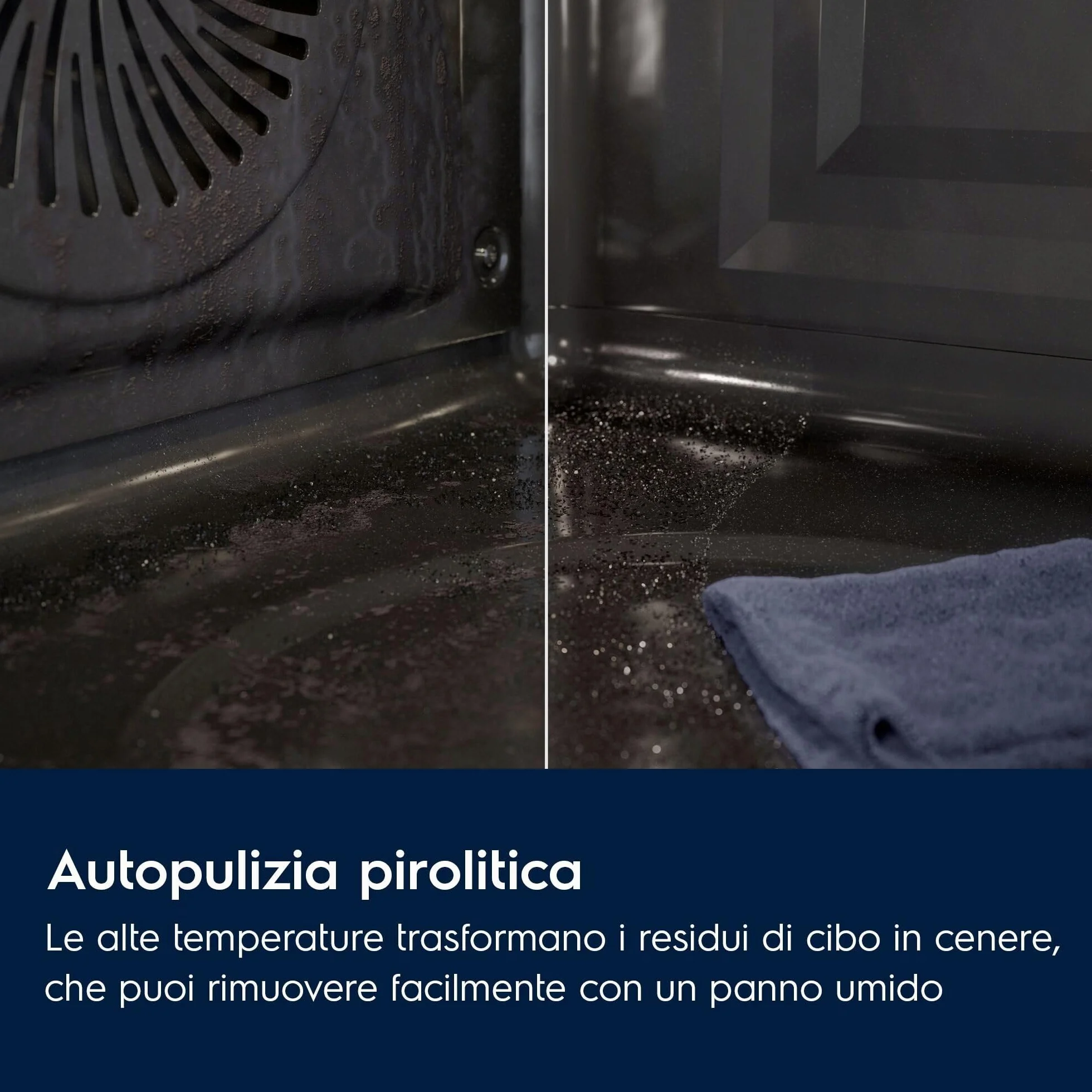 Forno da incasso multifunzione Electrolux EOF4P0PX2 72 L ventilato SurroundCook pulizia pirolitica inox antimpronta classe A++