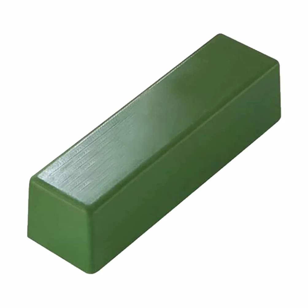 Pasta lucidante verde fine per buffing metalli, cera lucidante pelle strop affilatura